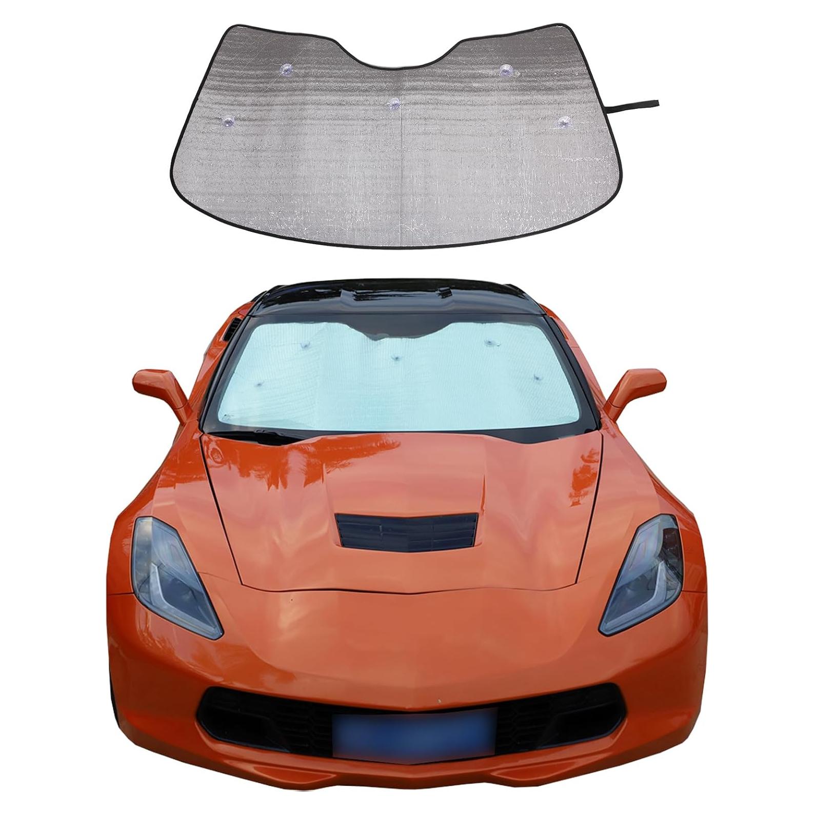 Protector Solar Parabrisas Fgtagtal Chevrolet Corvette C7 2014-2019