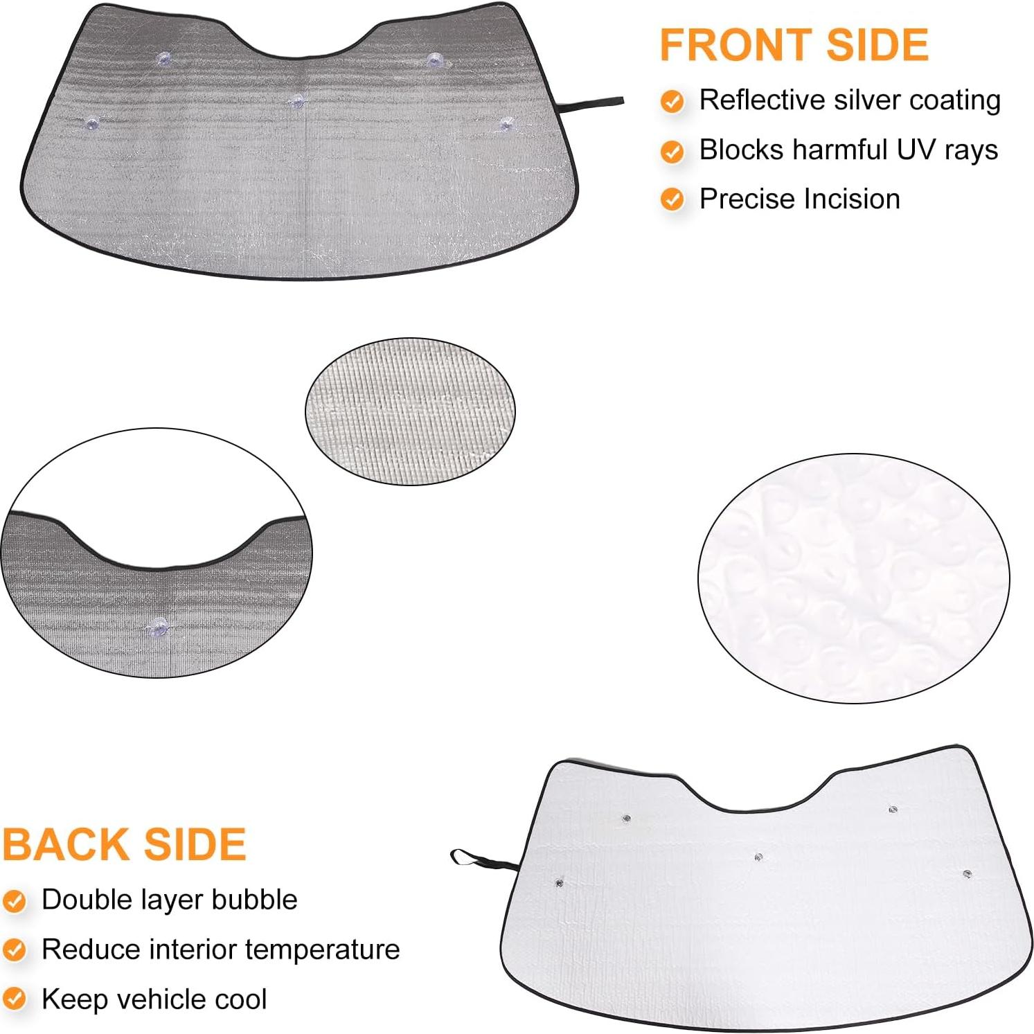 Protector Solar Parabrisas Fgtagtal Chevrolet Corvette C7 2014-2019