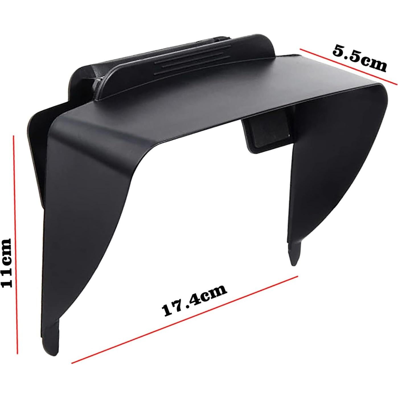 Navigation Sunshade Visor,Anti Glare Shield Navigation Sun Hood Cover Car Navigator Screen Anti Reflective Block Sunlight Block,6.85inchx4.33inchx2.17inch