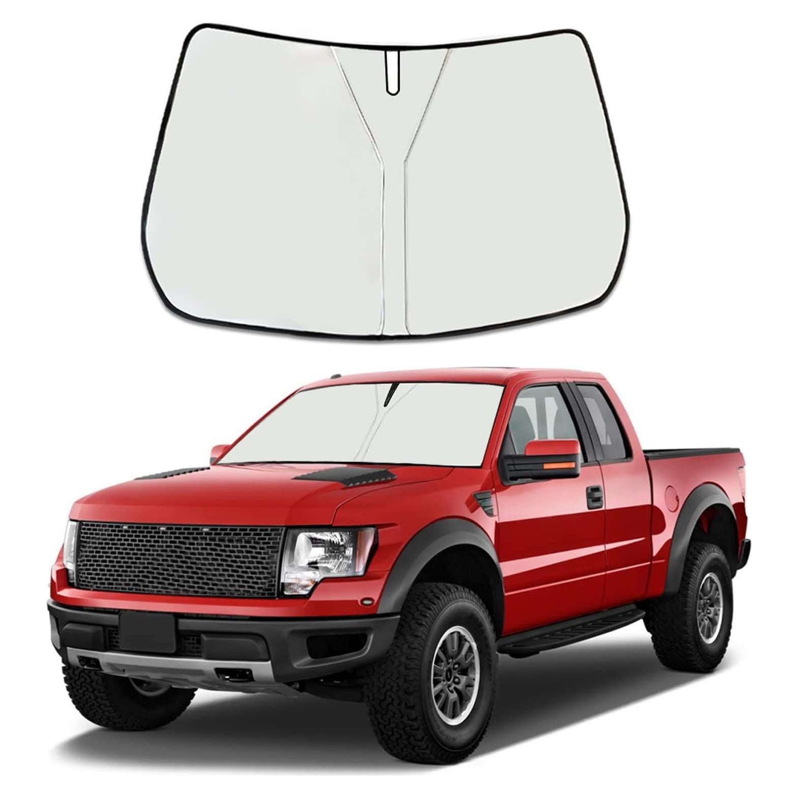 Pantalla Solar Parabrisas Moricere para Ford F150 2009-2014