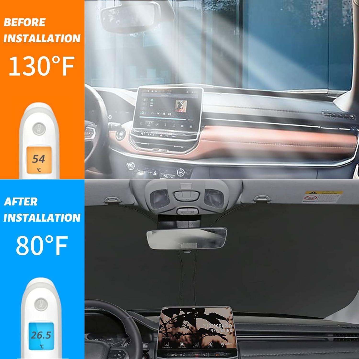 Pantalla Solar Parabrisas Moricere para Ford F150 2009-2014