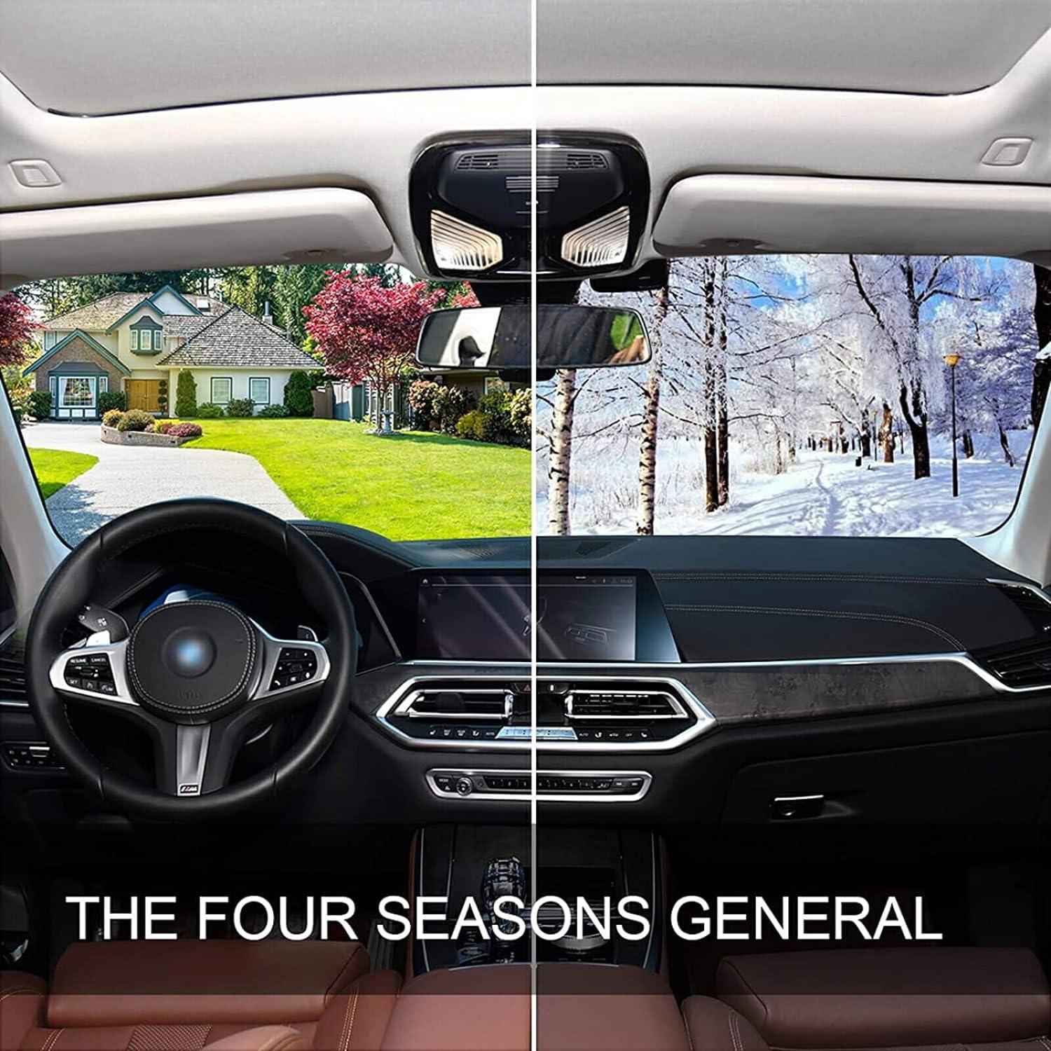 Sombra de Parabrisas ALAZA Boho 140x70 cm Plegable UV