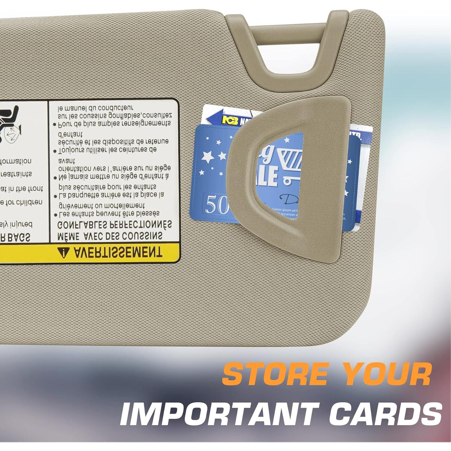 Visera Lateral Izquierda TadaMark Beige para Nissan Altima 2013-2018