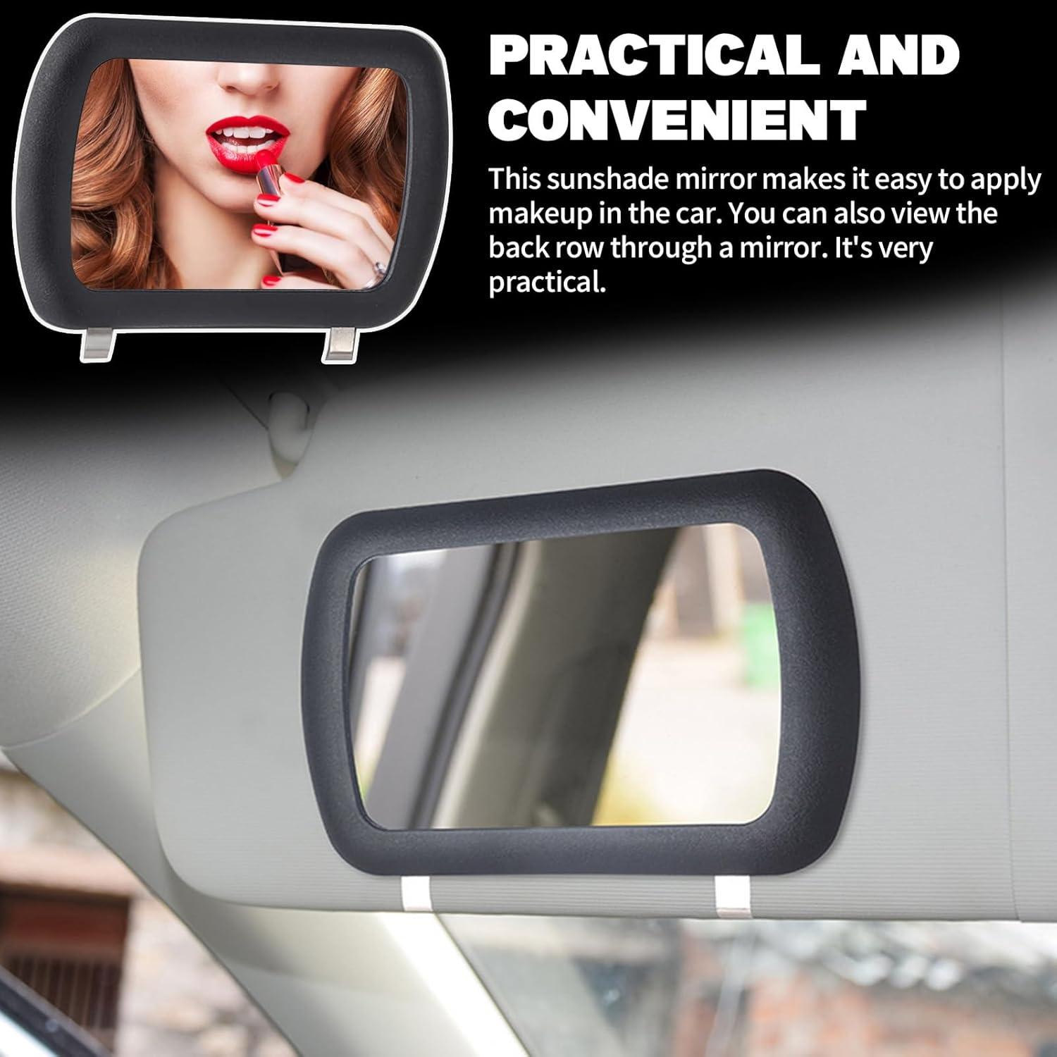 Espejo de Maquillaje de Visera Solar Piburth 16.8x10.9cm