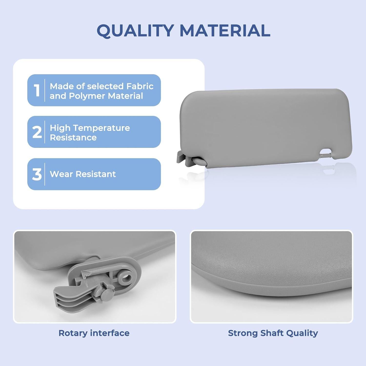 Visera Solar Izquierda Atesilor 85210-1R000 para Hyundai Accent 2011-2015