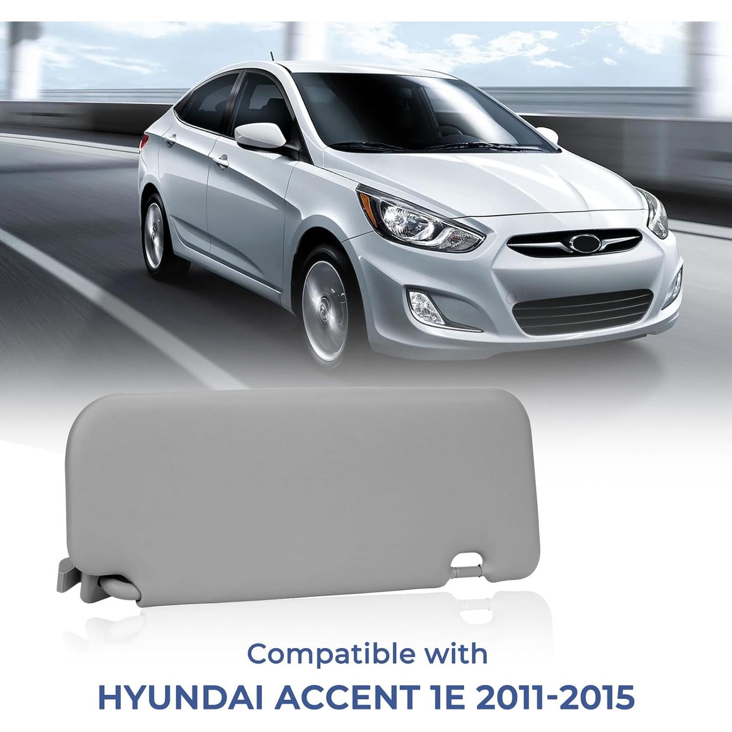Visera Solar Izquierda Atesilor 85210-1R000 para Hyundai Accent 2011-2015