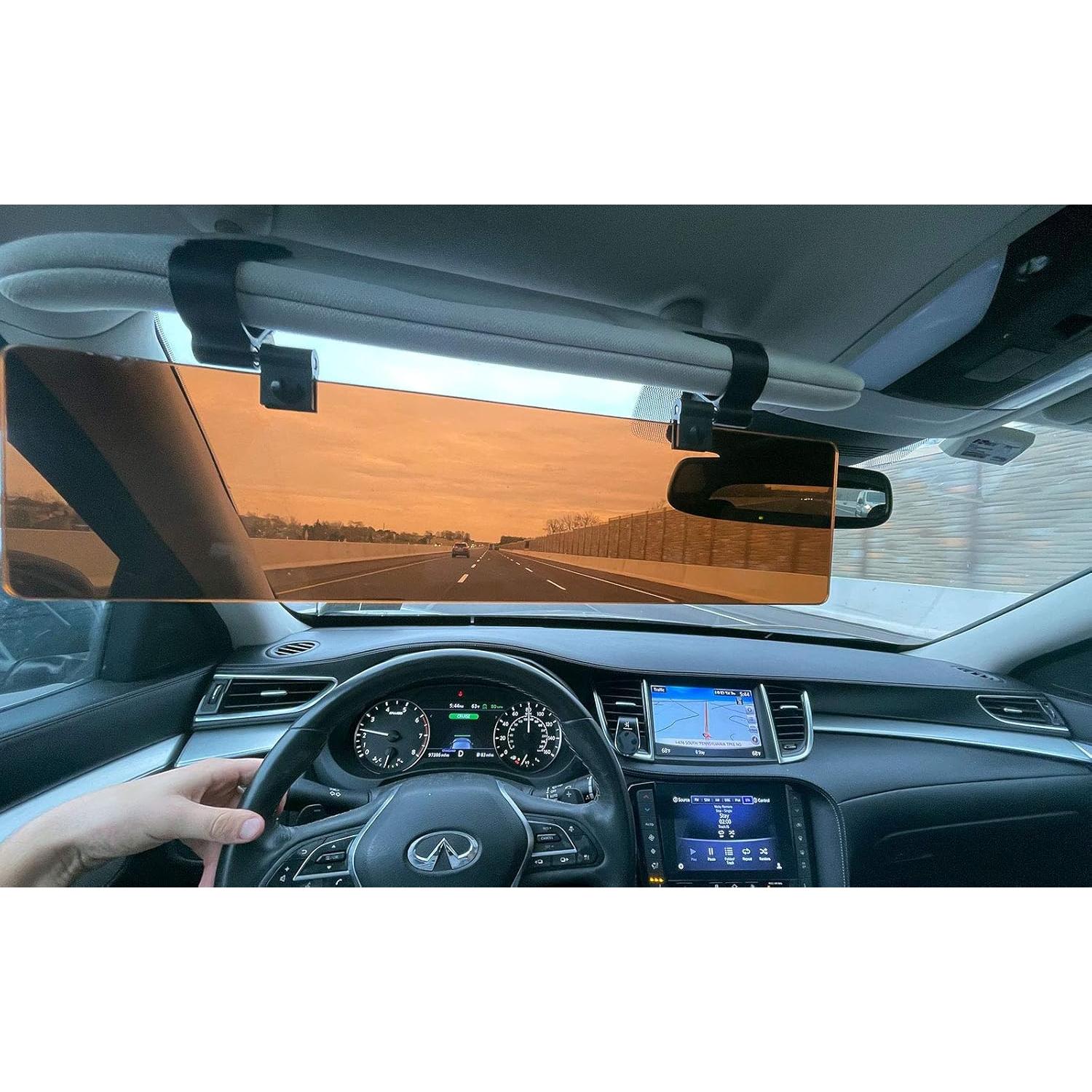 Extensor de Visera Polarizado Glare Guard 35.56x8.26cm UV