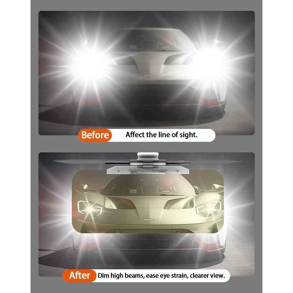 Extensor de Visera Solar Sugcars SCC2504BK1 Ajustable 360°