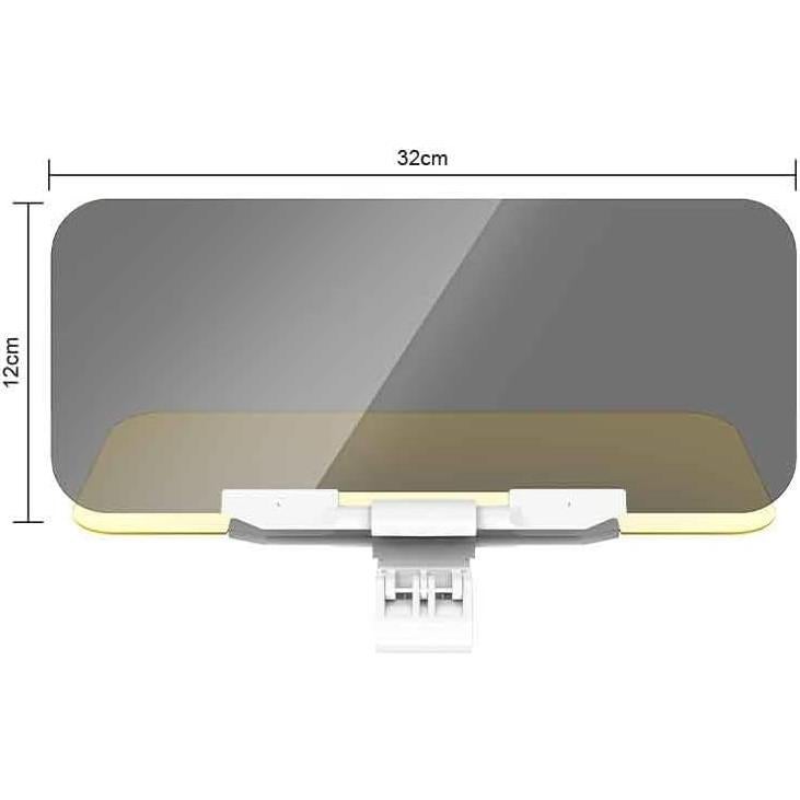 Extensor de Visera Solar Sugcars SCC2504BK1 Ajustable 360°