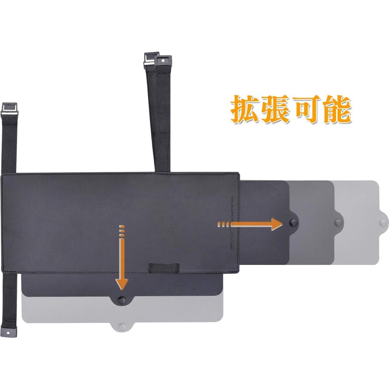 Extensor de Visera Solar TFY Anti-Deslumbrante 2 Piezas