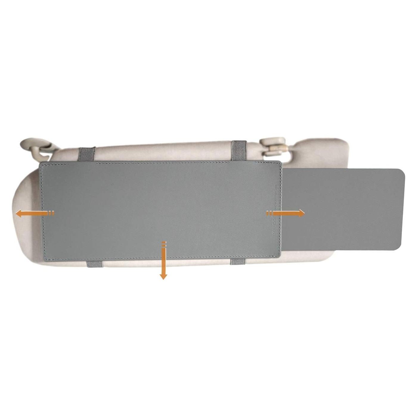 Extensor de Visera de Coche TFY Anti-Deslumbrante UV - Gris