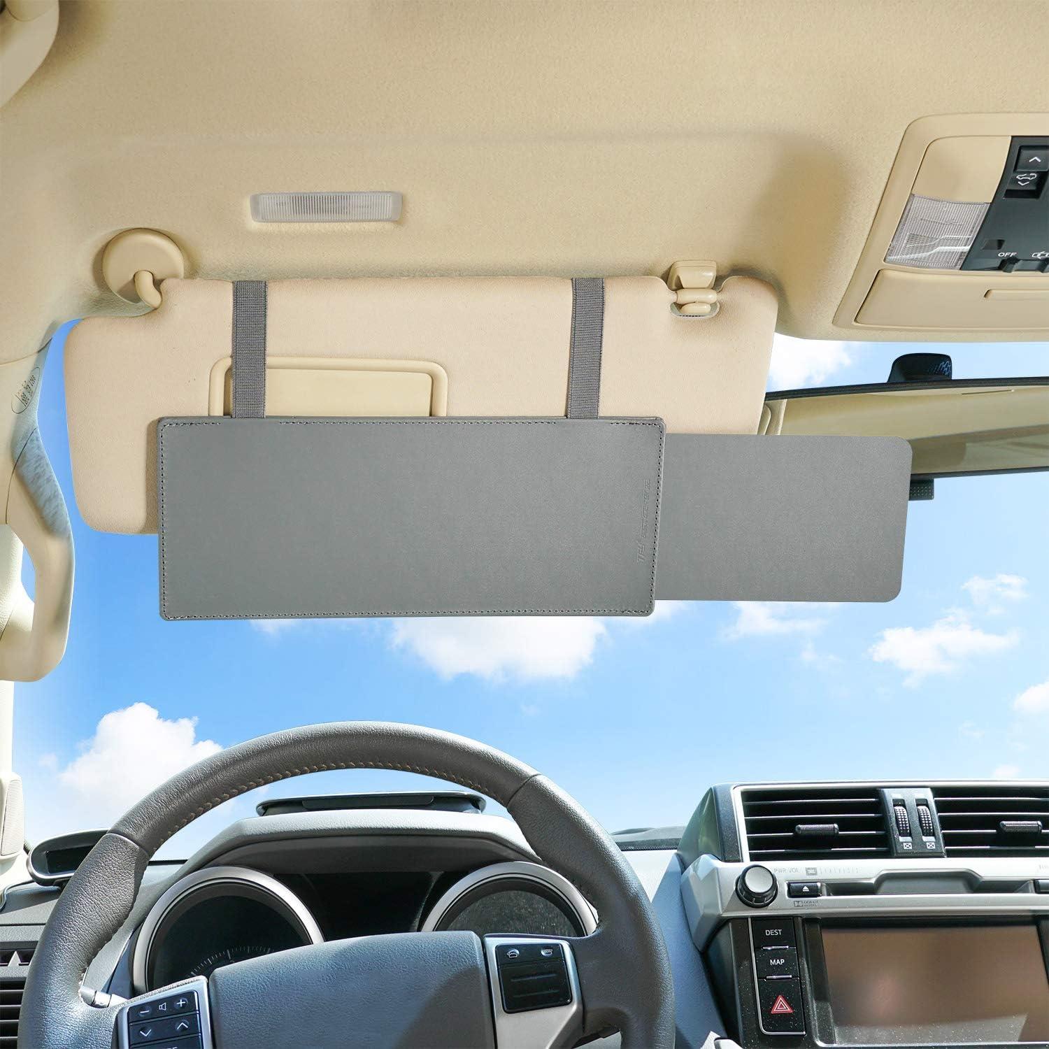 Extensor de Visera de Coche TFY Anti-Deslumbrante UV - Gris
