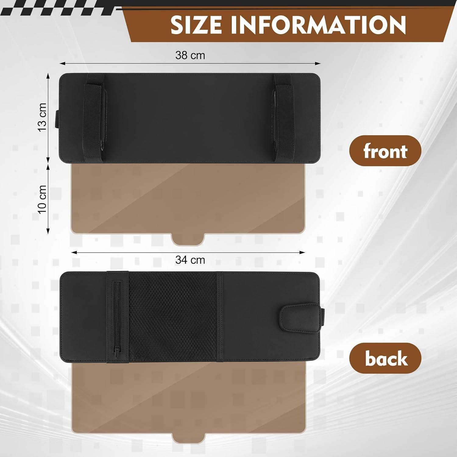 Extensor de Visera Solar Polarizado Windspeed con Soporte para Gafas