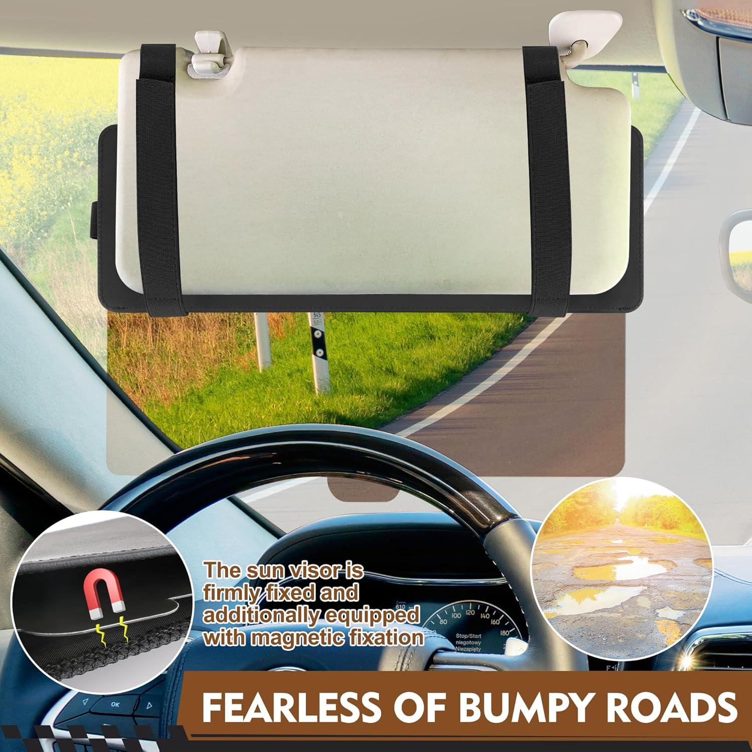 Extensor de Visera Solar Polarizado Windspeed con Soporte para Gafas