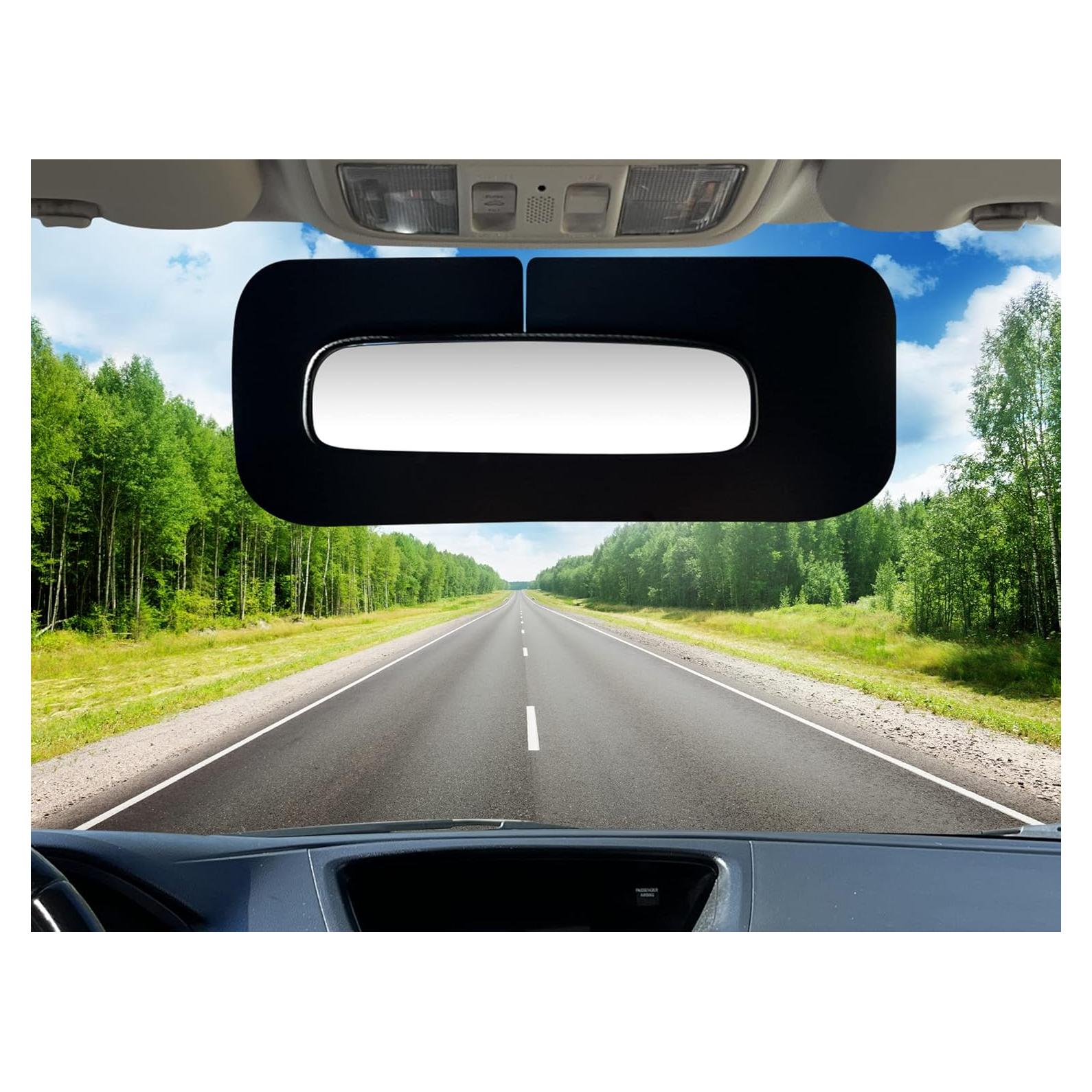 Visor Solar TuckVisor para Espejo Retrovisor Universal 25.4x12.7cm