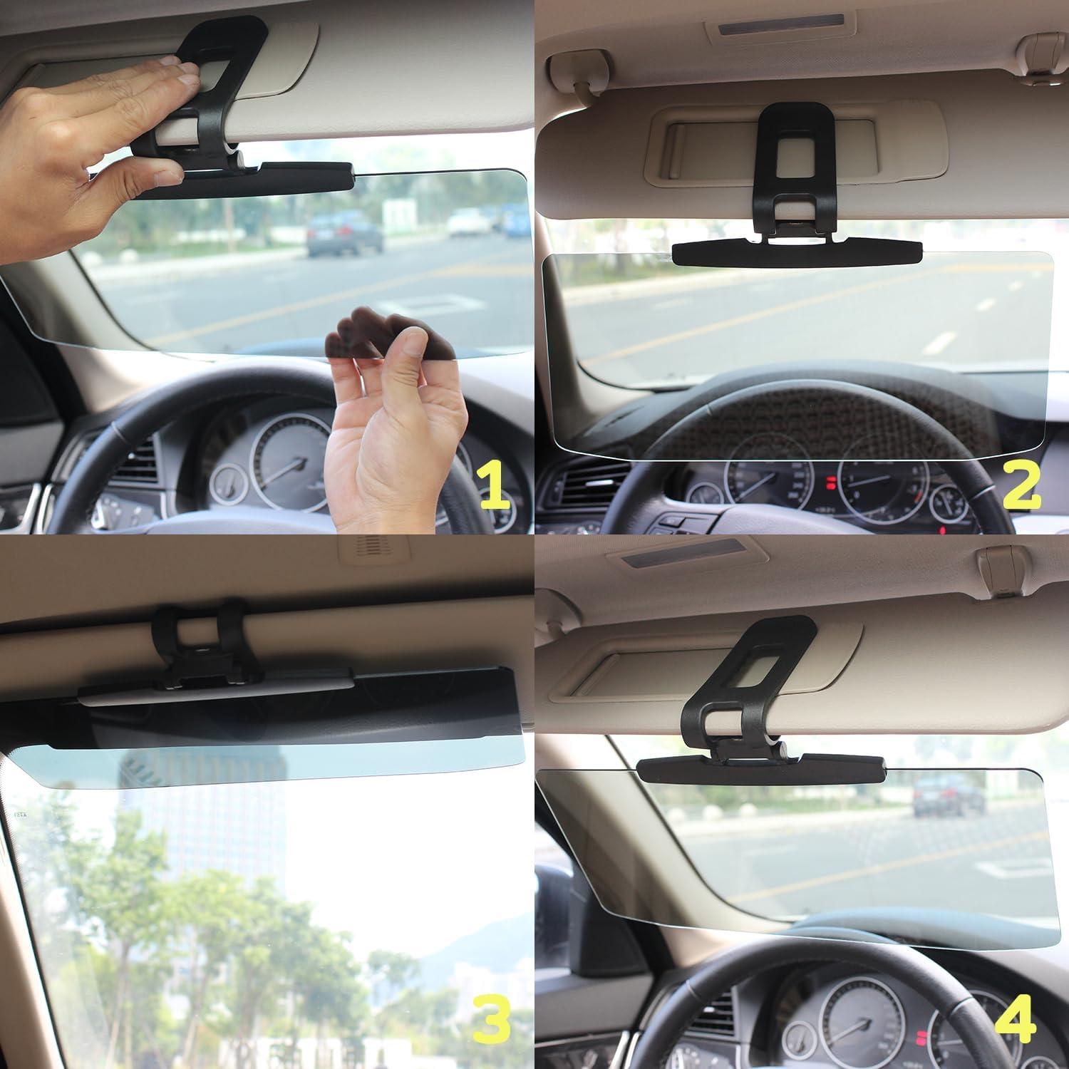 Visera Solar Polarizada GJYiauo Ajustable 32x14.5cm UV