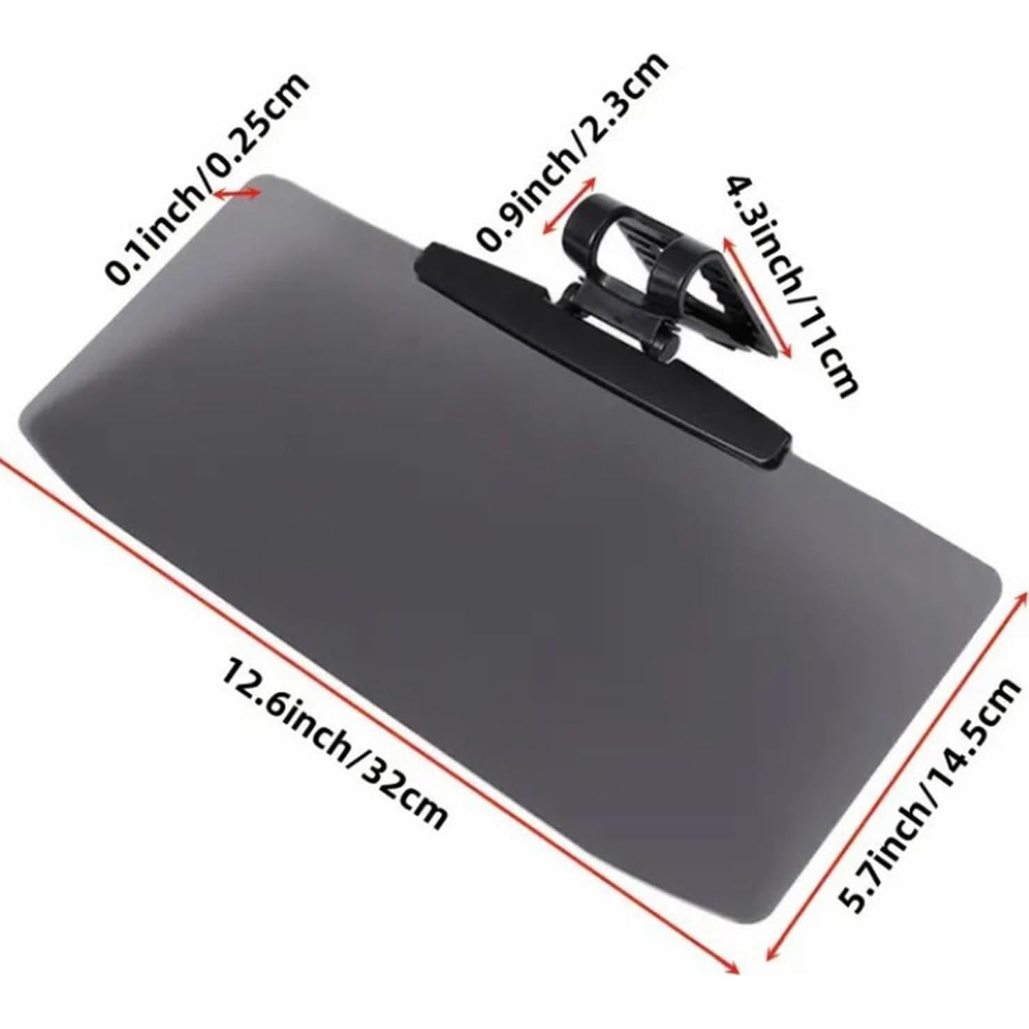 Visera Solar Polarizada GJYiauo Ajustable 32x14.5cm UV