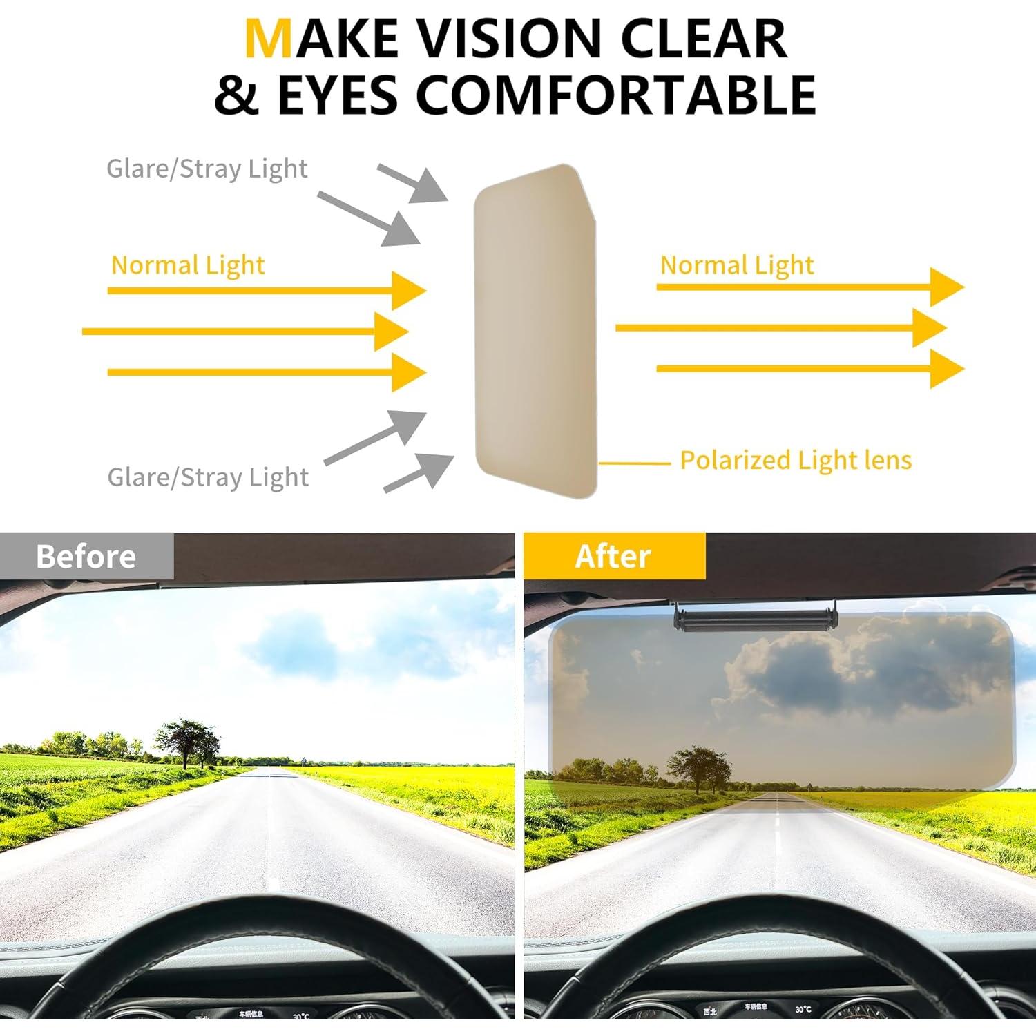 Extensor de Visera Solar RERPRO Jeep Wrangler JL 4XE 2018-2025