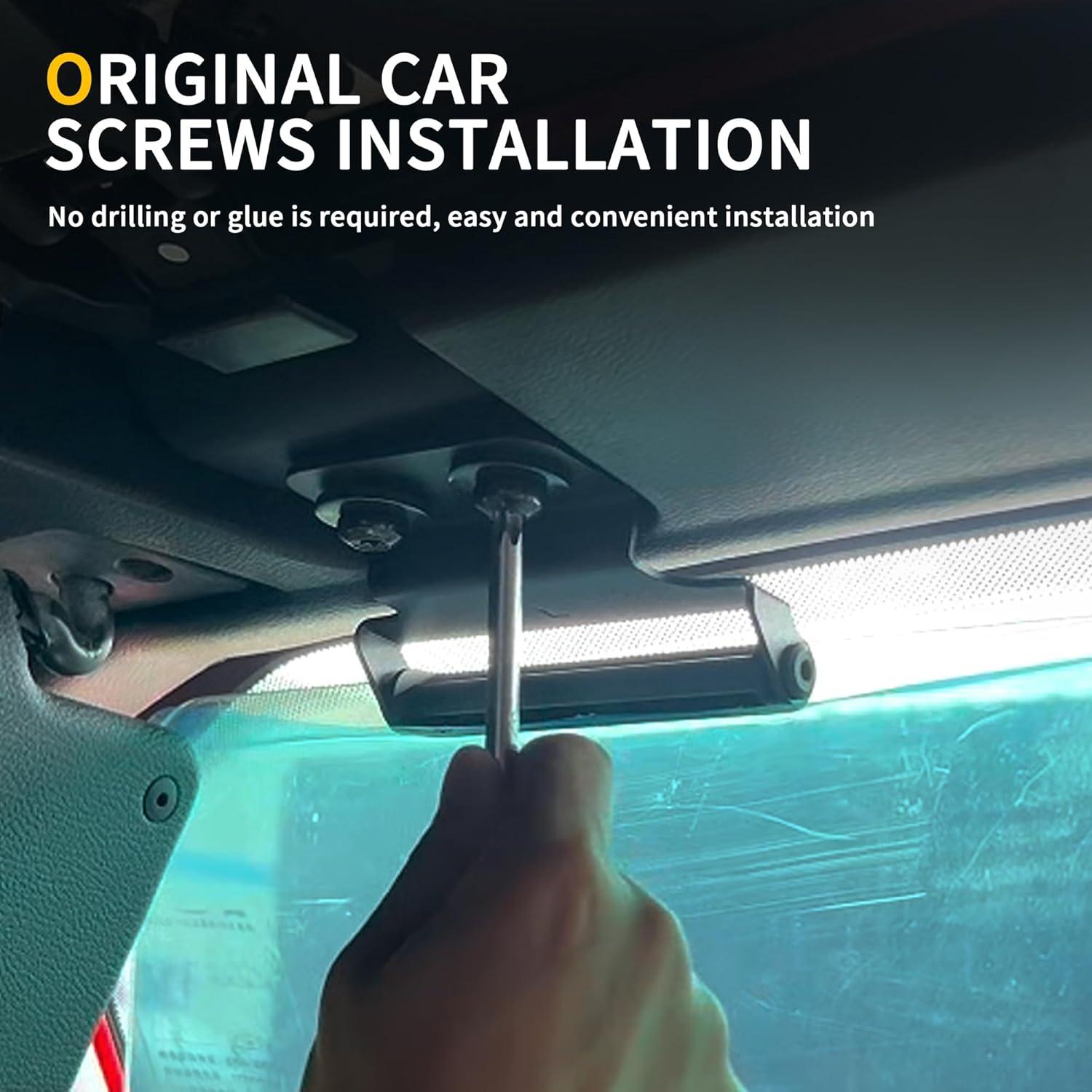 Extensor de Visera Solar RERPRO Jeep Wrangler JL 4XE 2018-2025