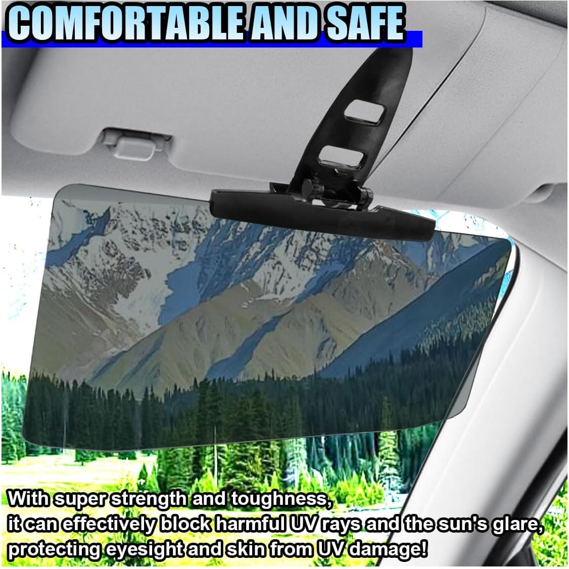 Extensor de Visera de Coche DUSCOKE Polarizado 2PCS