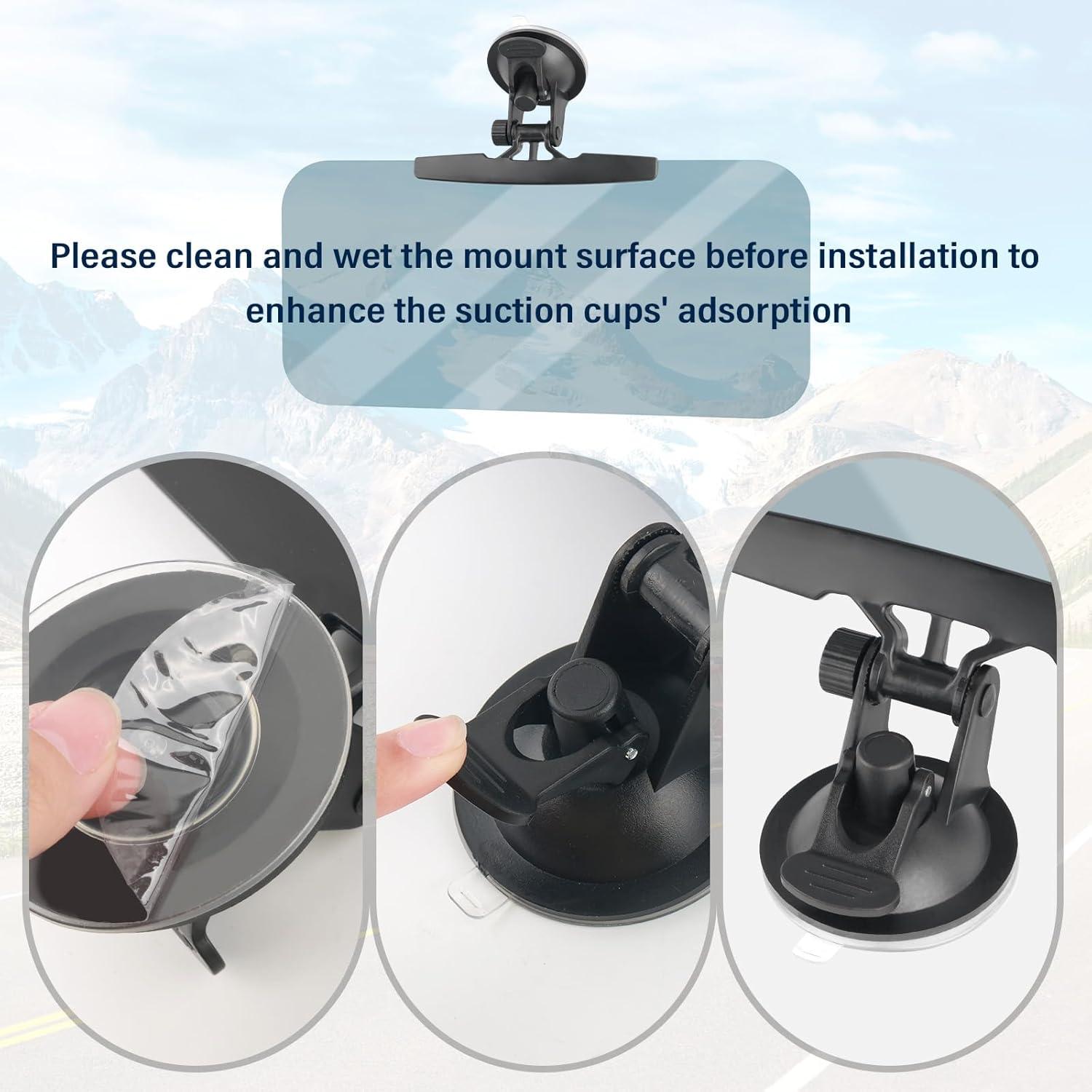 Extensor de Visera Solar Figpade Ajustable 180° para Coche