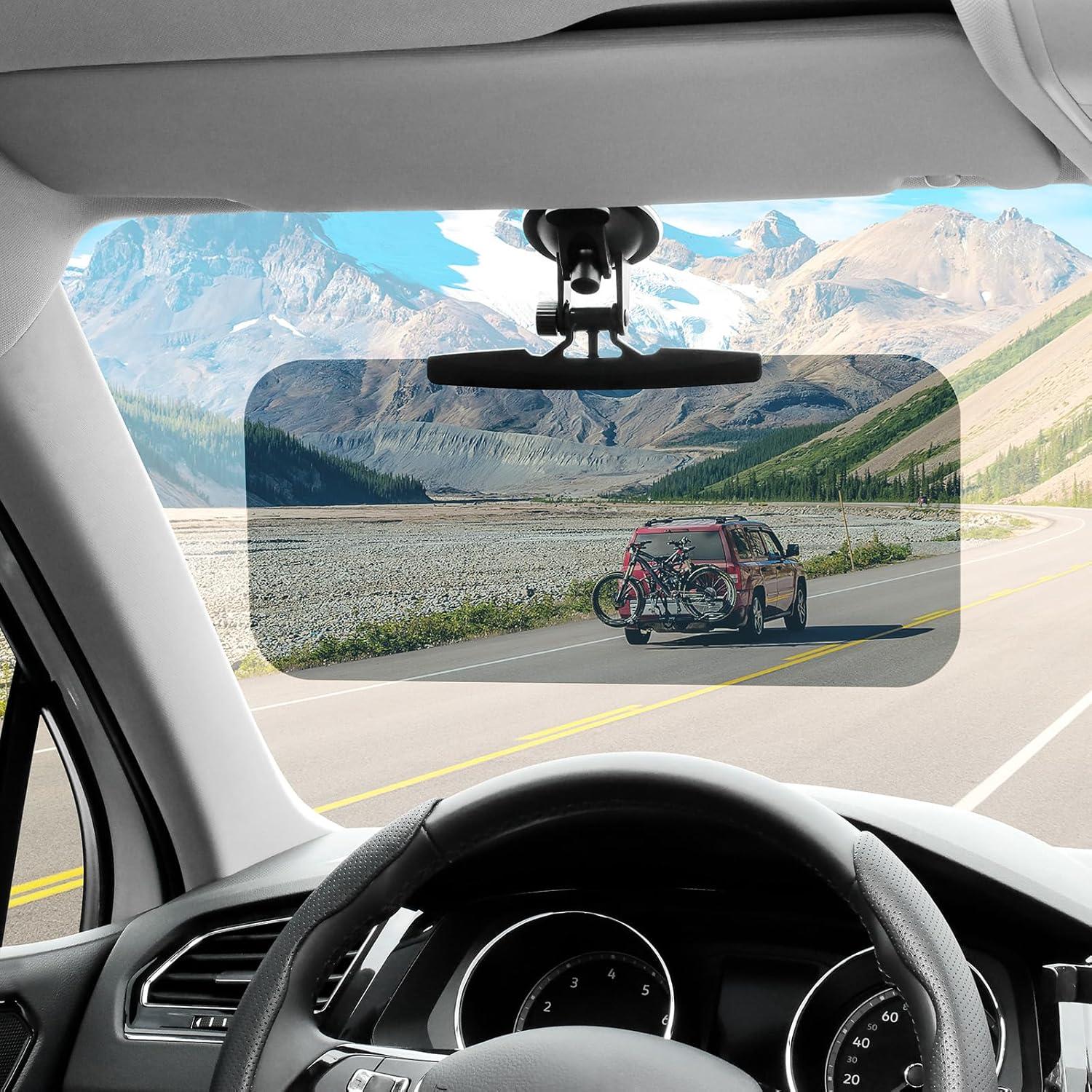 Extensor de Visera Solar Figpade Ajustable 180° para Coche