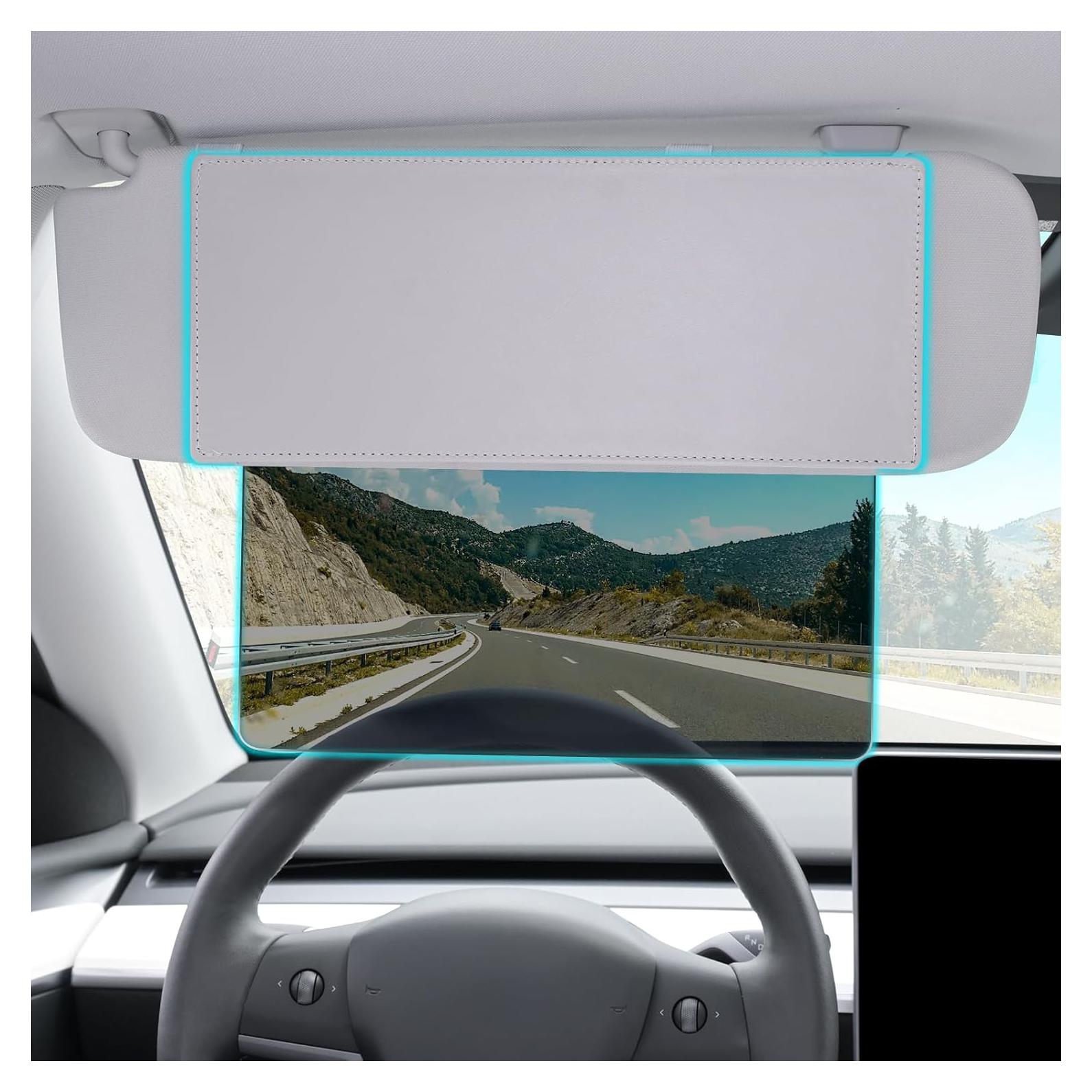 Extensor de Visera Solar Polarizada Uxcer Gris UV400 31x12.7cm