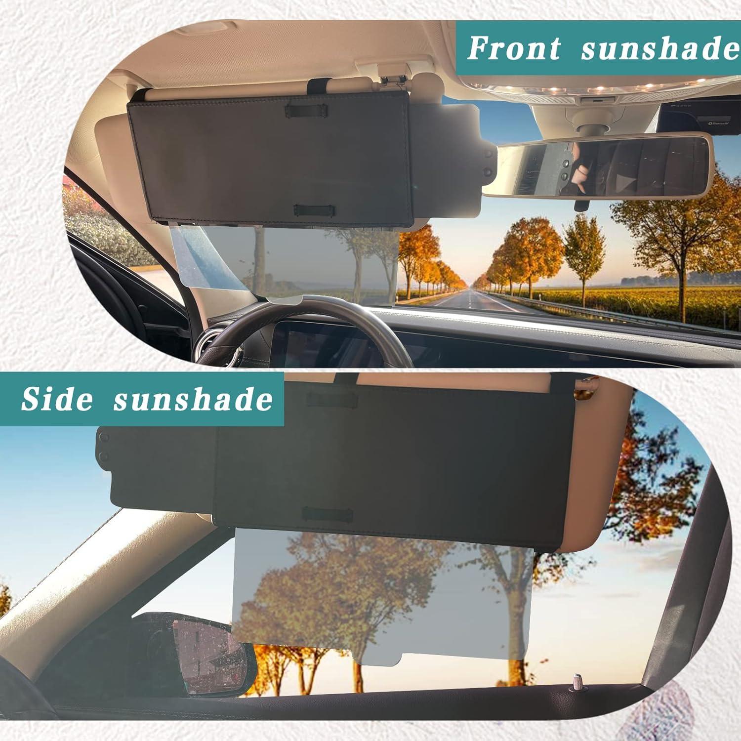 Extensor de Visera Solar Stymart Negro Antirreflejo para Coche