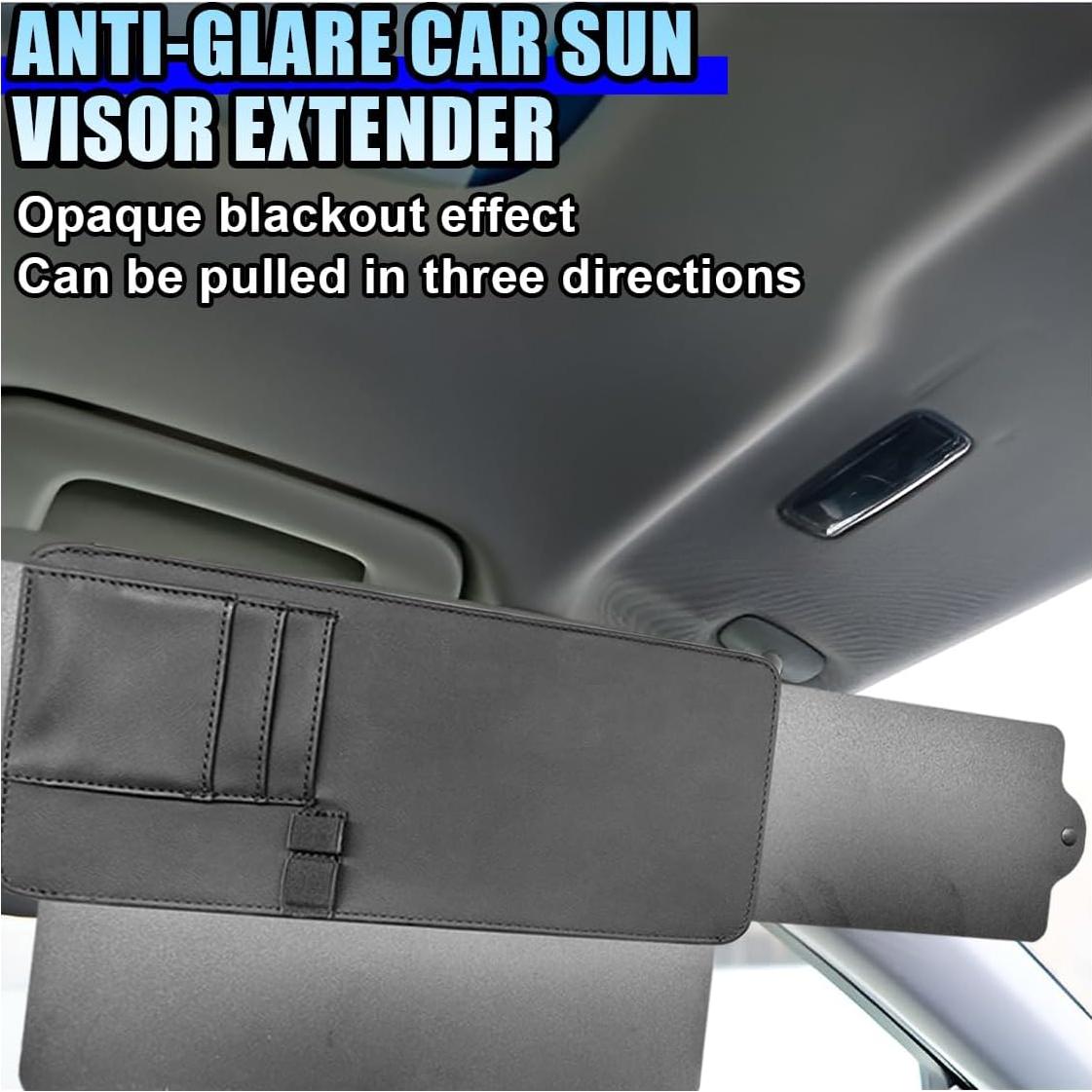 Extensor de Visera Solar DUSCOKE - Antideslumbrante 68x23cm