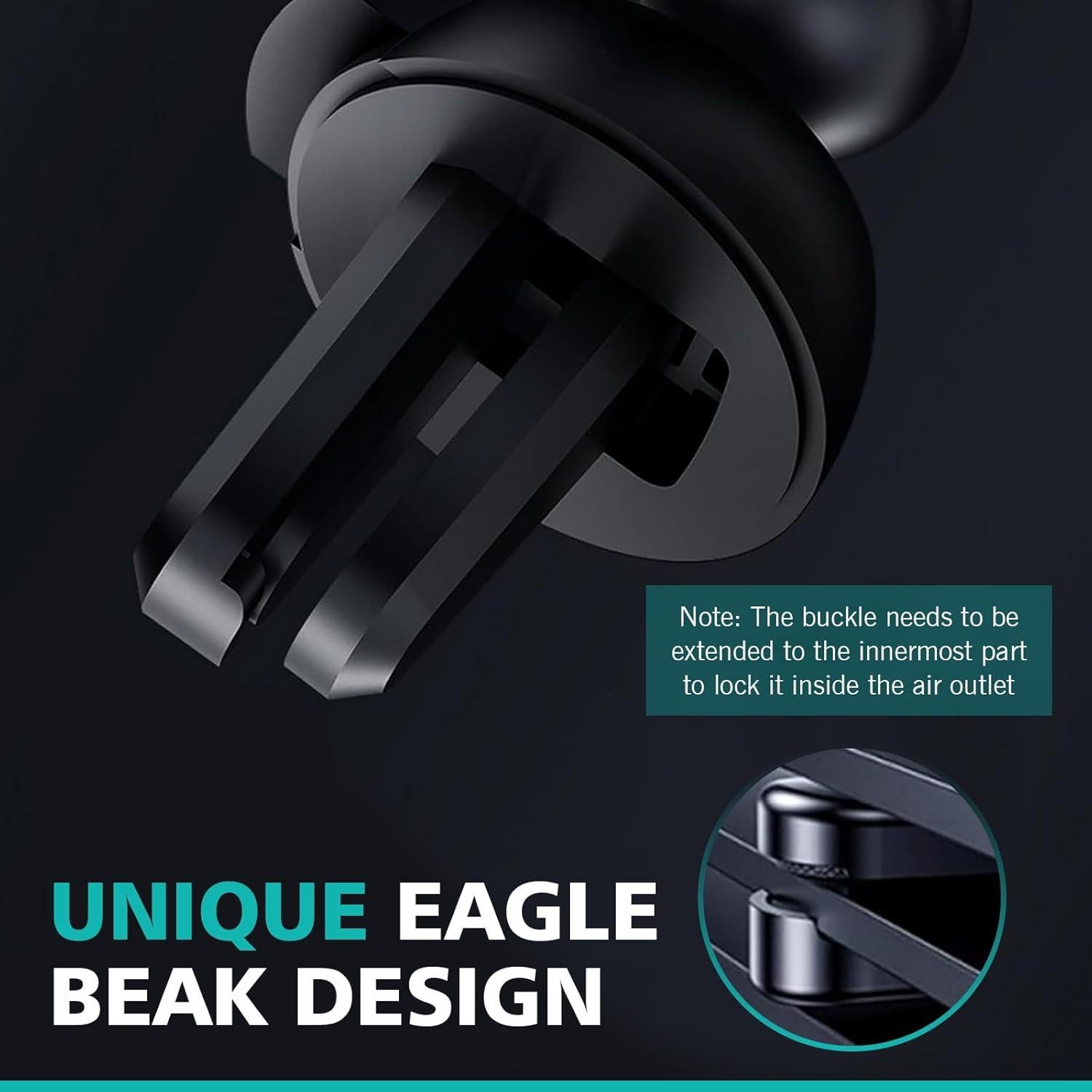 Soporte para Teléfono en Ventilación de Auto Dogary Universal