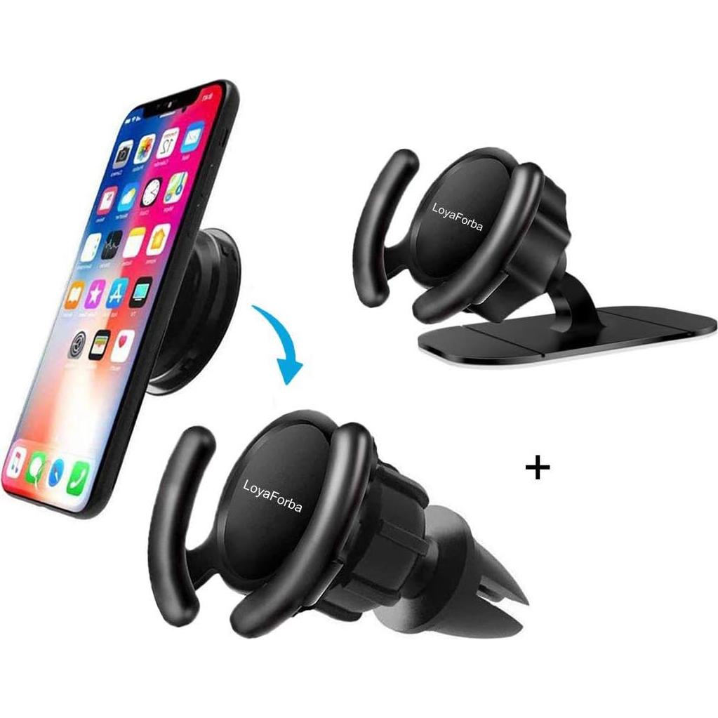 Soporte para Teléfono de Coche LoyaForba CarMount1030 360° Ajustable