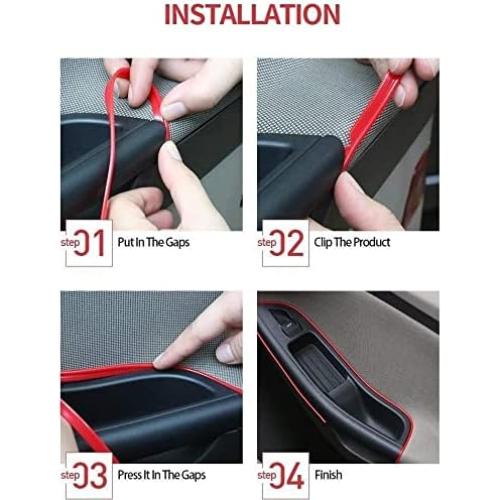 Luz de Neón EL ABALDI 5m Azul Hielo para Decoración de Coche