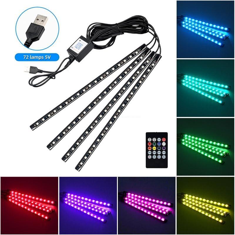 Kit de Iluminación Ambiental para Automóvil HAOQUOOU CD01 USB 5V