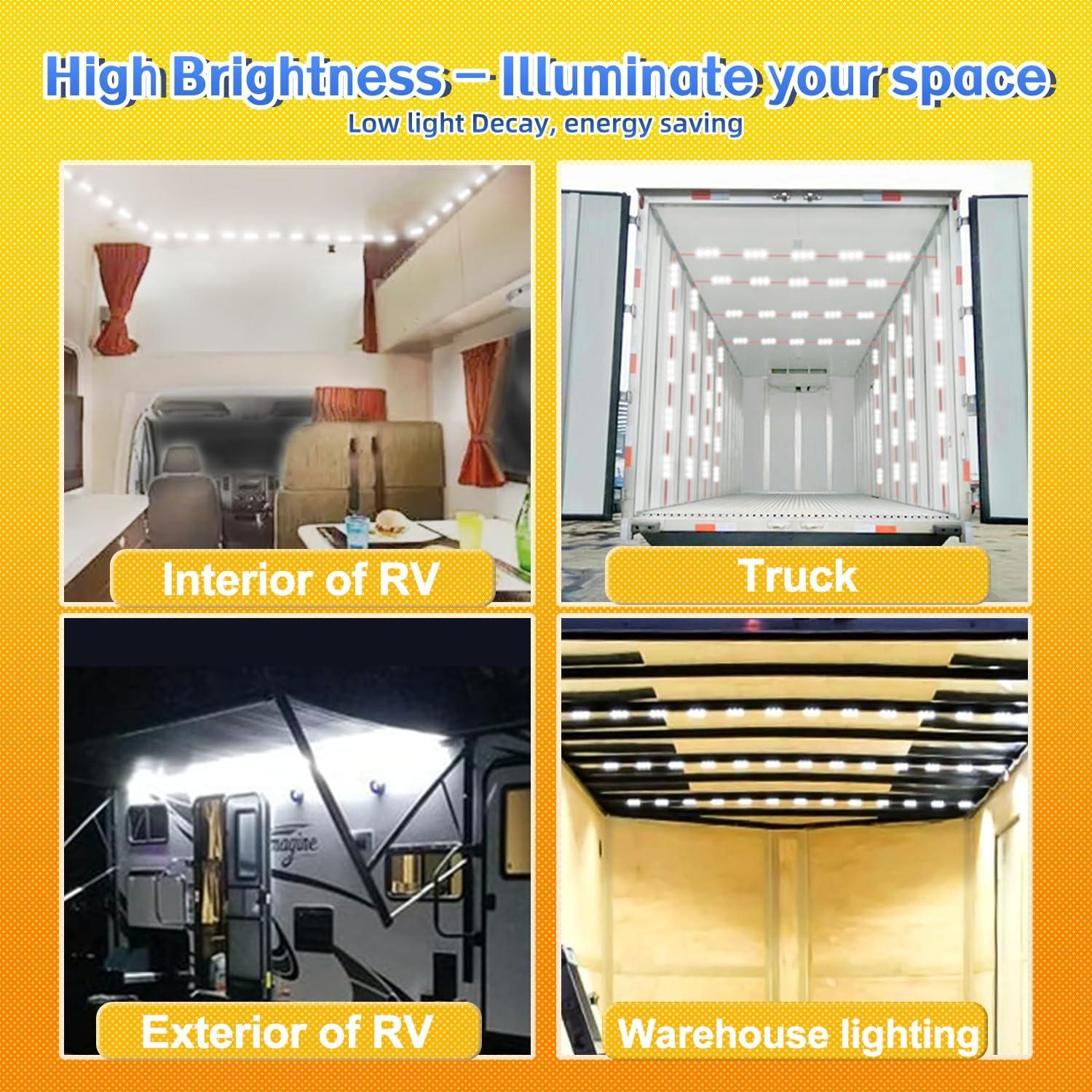 Módulo LED Interior KBLED LAMP 120 LEDs IP67 50cm