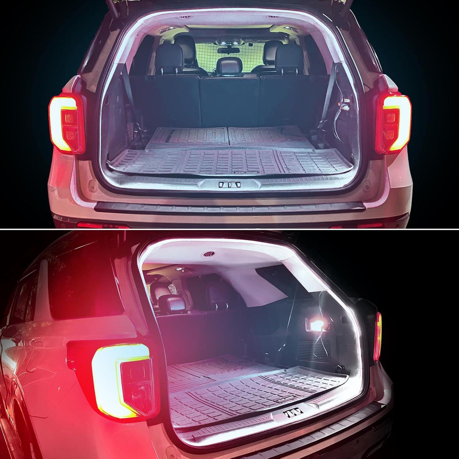 Tira de LED para Automóvil HOLDCY 449.5 cm Blanca 6000K Impermeable