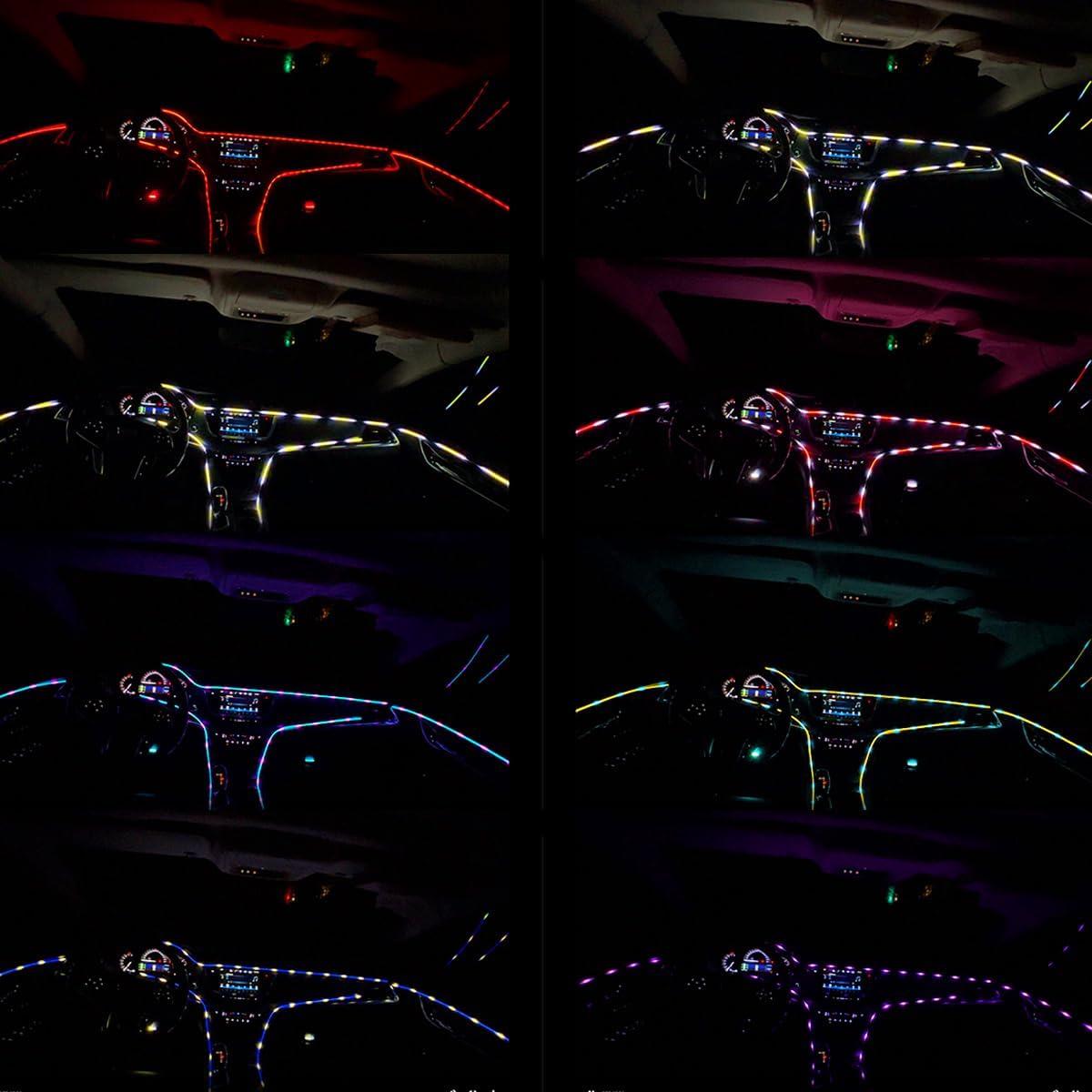 Tira de Luz LED Interior Vooda FWD-YBD Multicolor 9 en 1