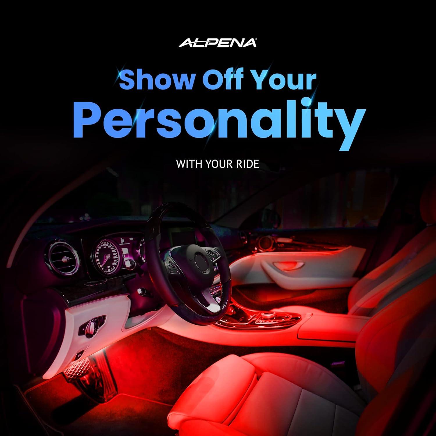 Kit de Tiras LED Ultra Livianas Alpena 30.48 cm Rojo 12V