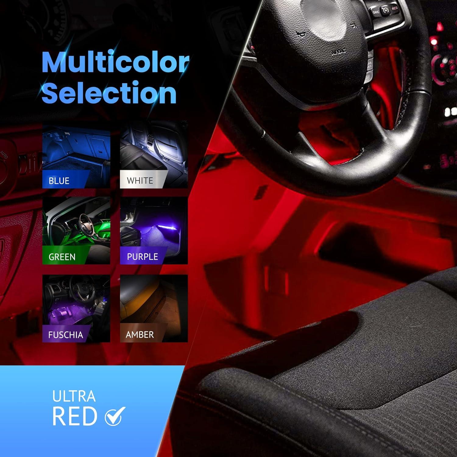 Kit de Tiras LED Ultra Livianas Alpena 30.48 cm Rojo 12V