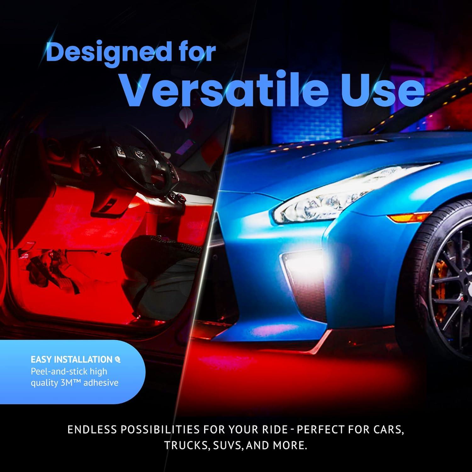 Kit de Tiras LED Ultra Livianas Alpena 30.48 cm Rojo 12V