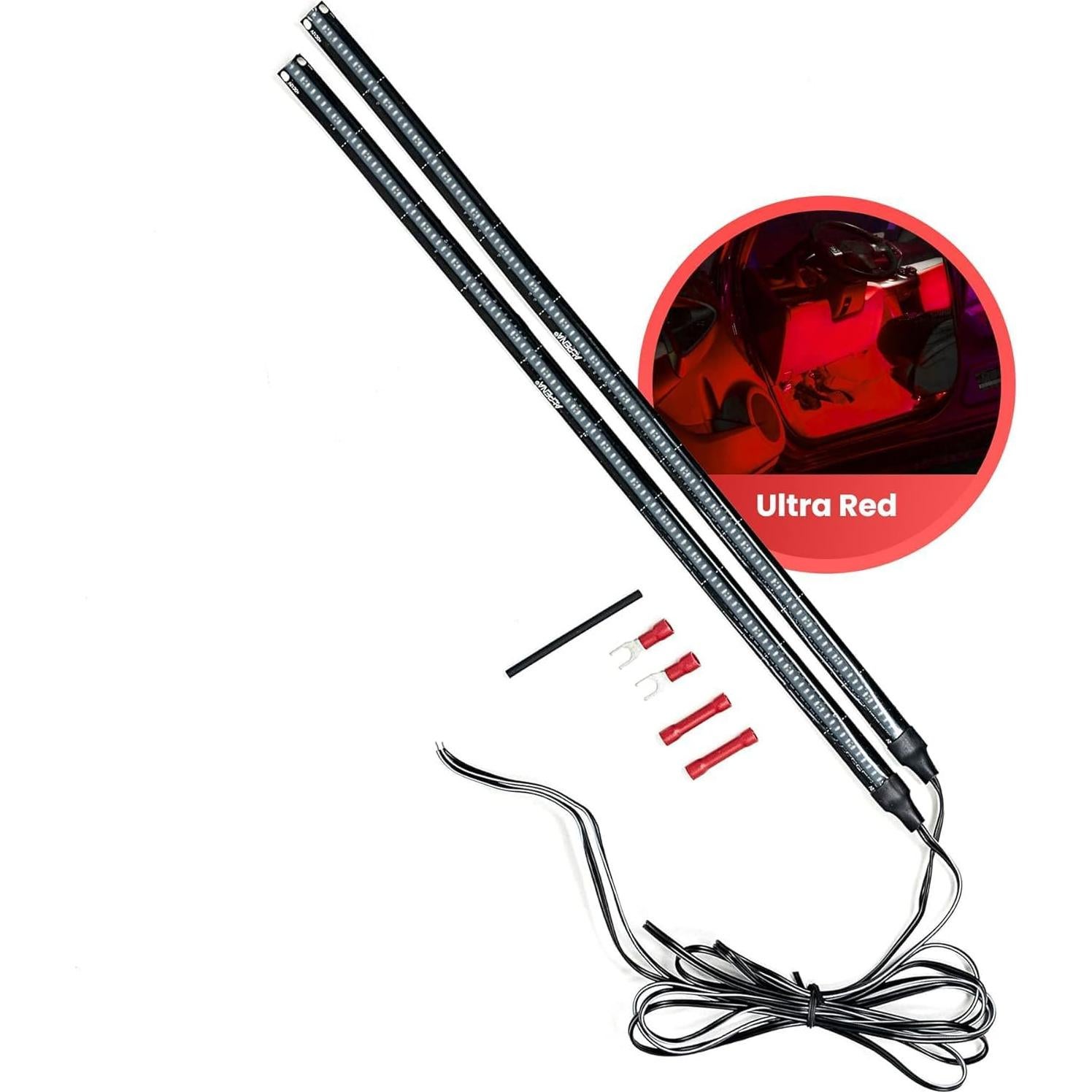 Kit de Tiras LED Ultra Livianas Alpena 30.48 cm Rojo 12V