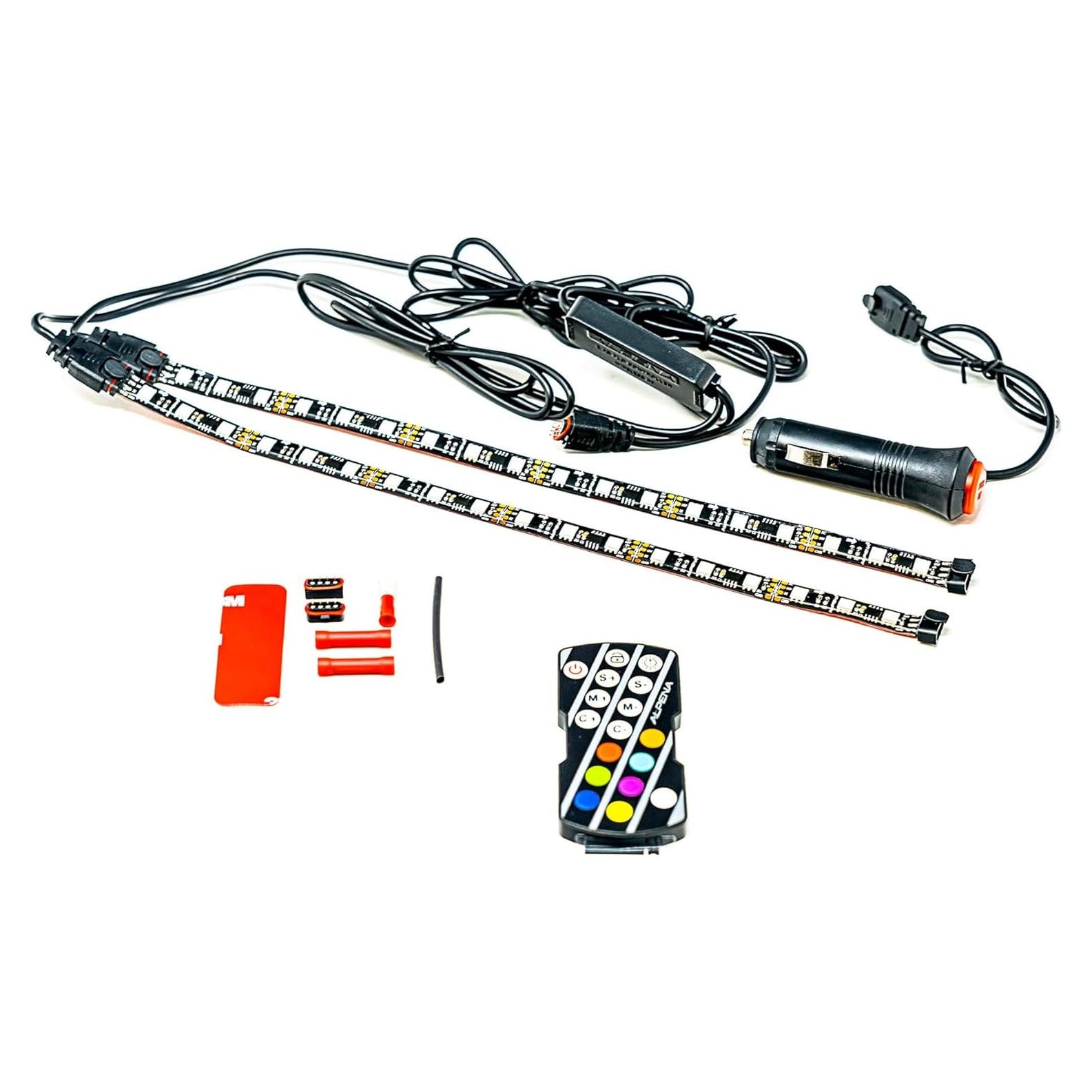 Kit de Luces LED FloGlo Alpena para Automóvil 2 Tiras 30.48cm