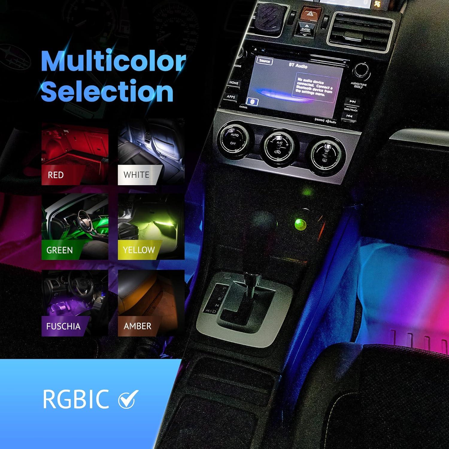 Kit de Luces LED FloGlo Alpena para Automóvil 2 Tiras 30.48cm