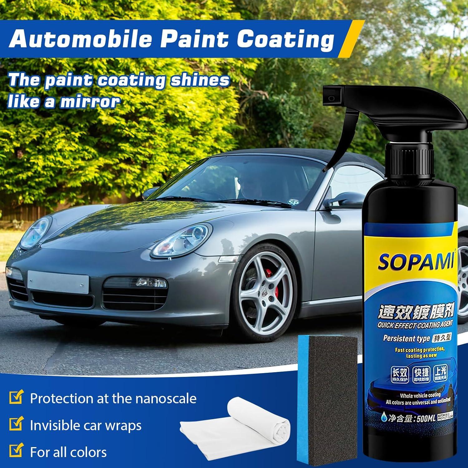 Sopami Spray de Recubrimiento para Automóviles 500ml - Protección y Brillo