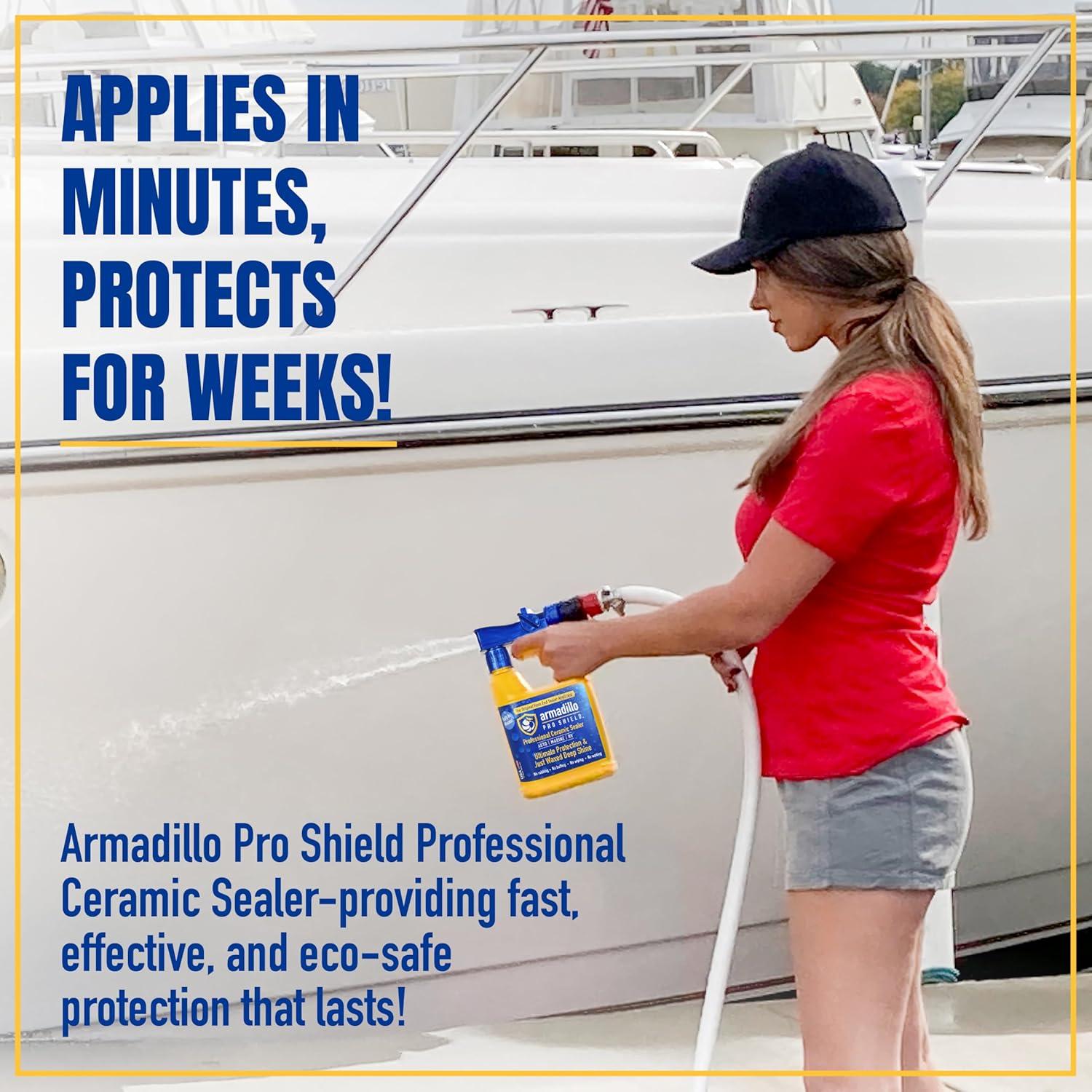 Sellador Cerámico Hidrofóbico Armadillo Pro Shield 32 oz