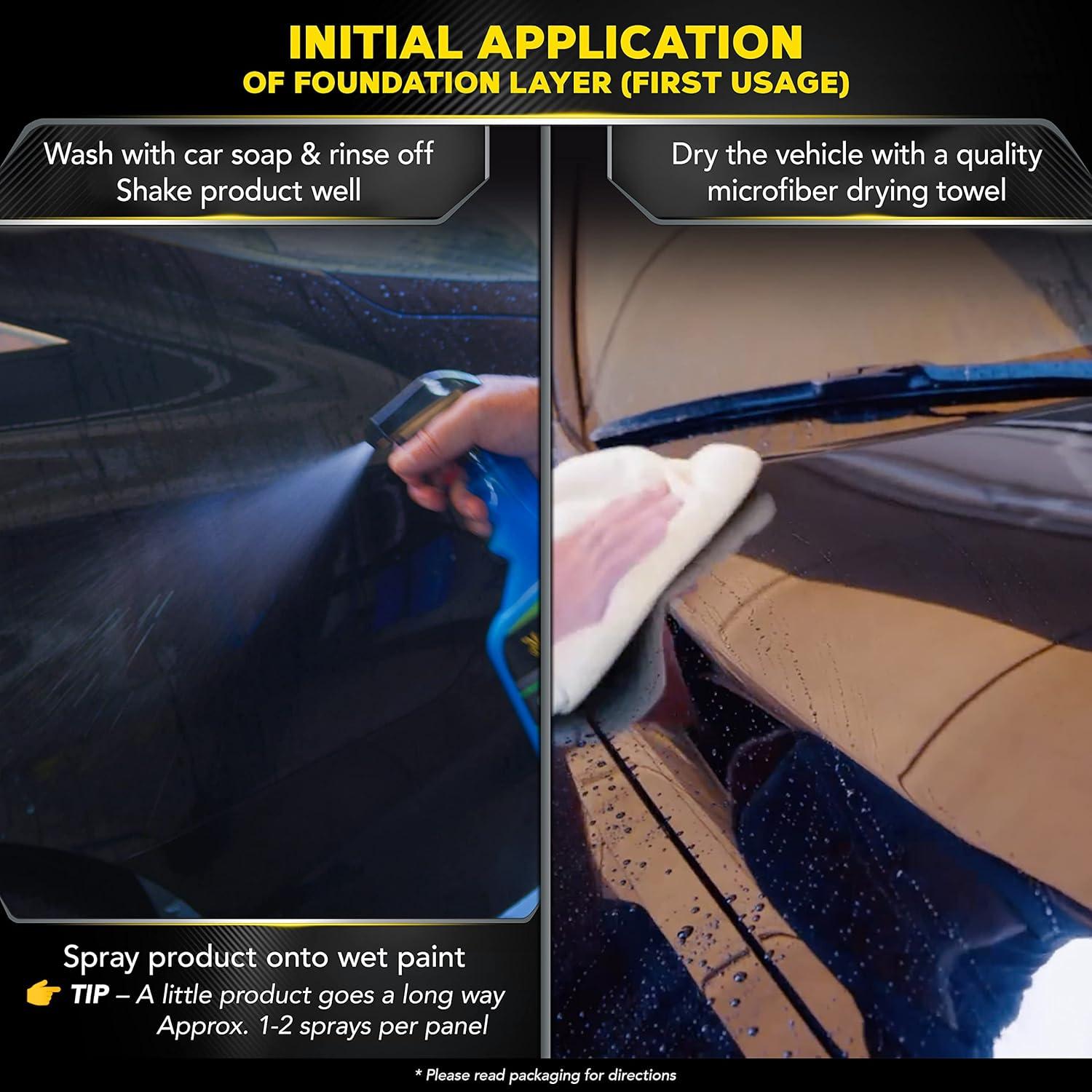 Cera Cerámica Híbrida Meguiar's 0.95 L en Spray para Autos