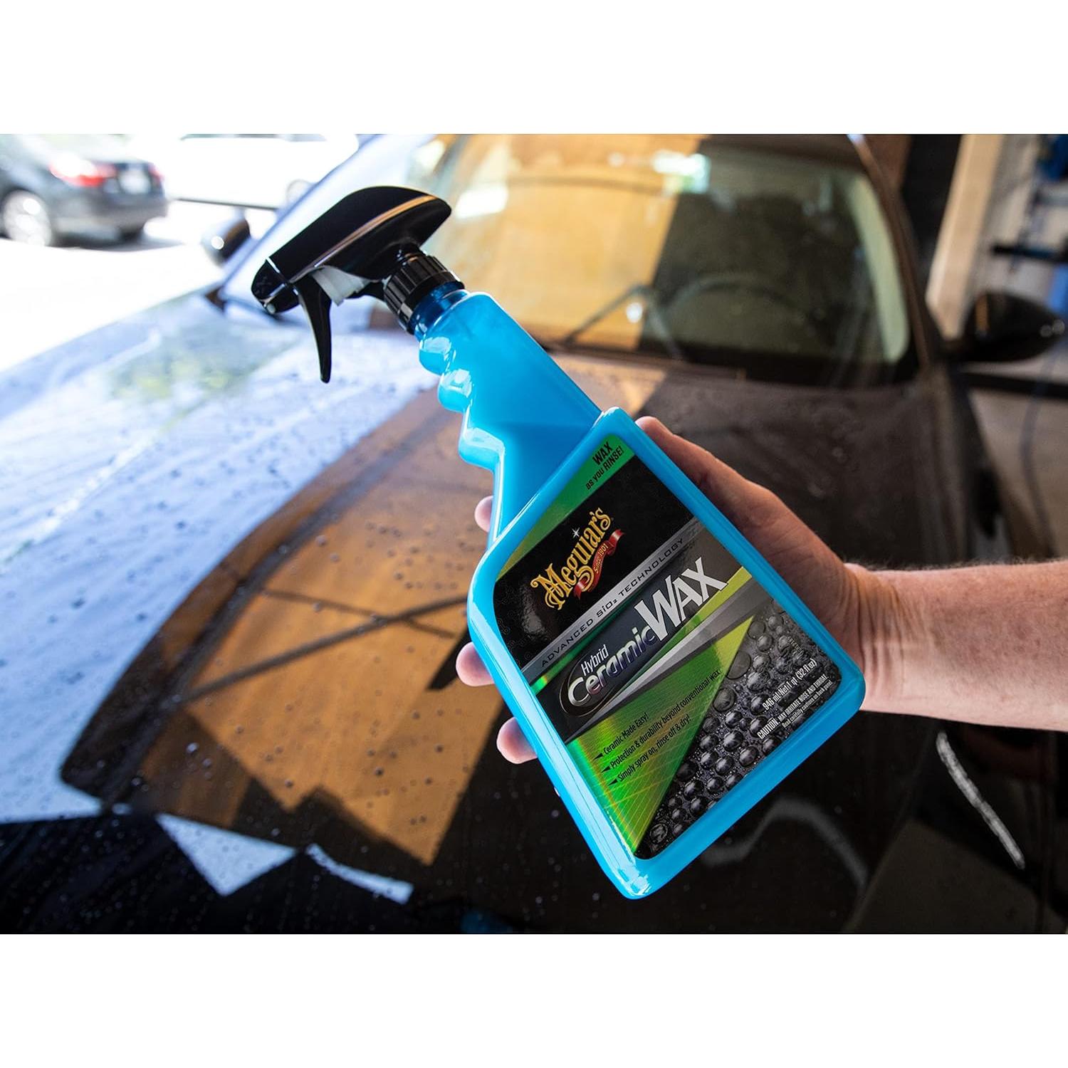 Cera Cerámica Híbrida Meguiar's 0.95 L en Spray para Autos