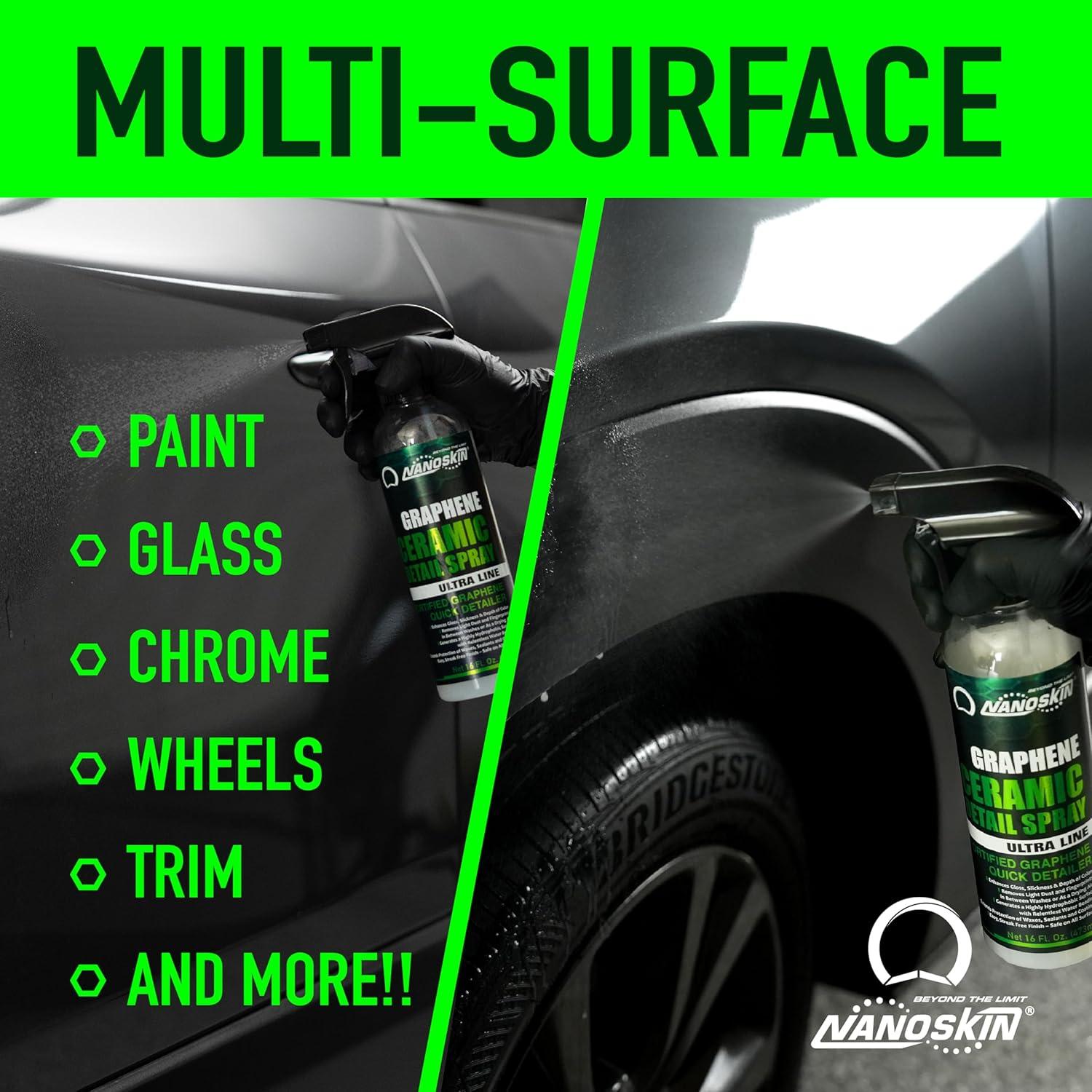 Spray Detallador Cerámico Nanoskin Graphene 3.86 kg 1 Galón