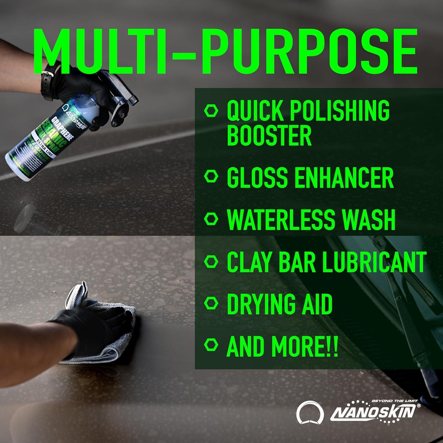 Spray Detallador Cerámico Nanoskin Graphene 3.86 kg 1 Galón