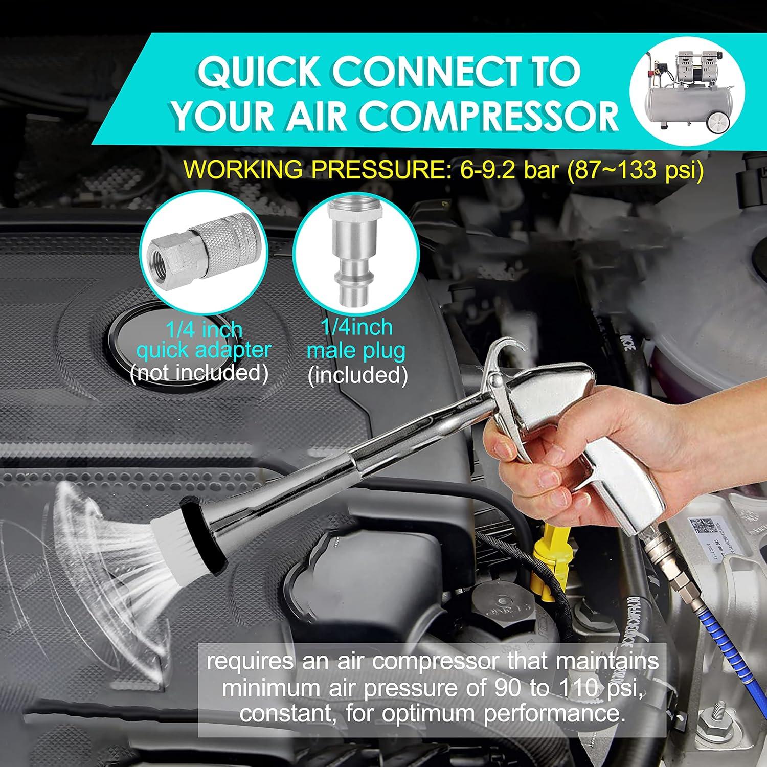 Pistola de Aire Practisol para Limpieza de Coches - 348g