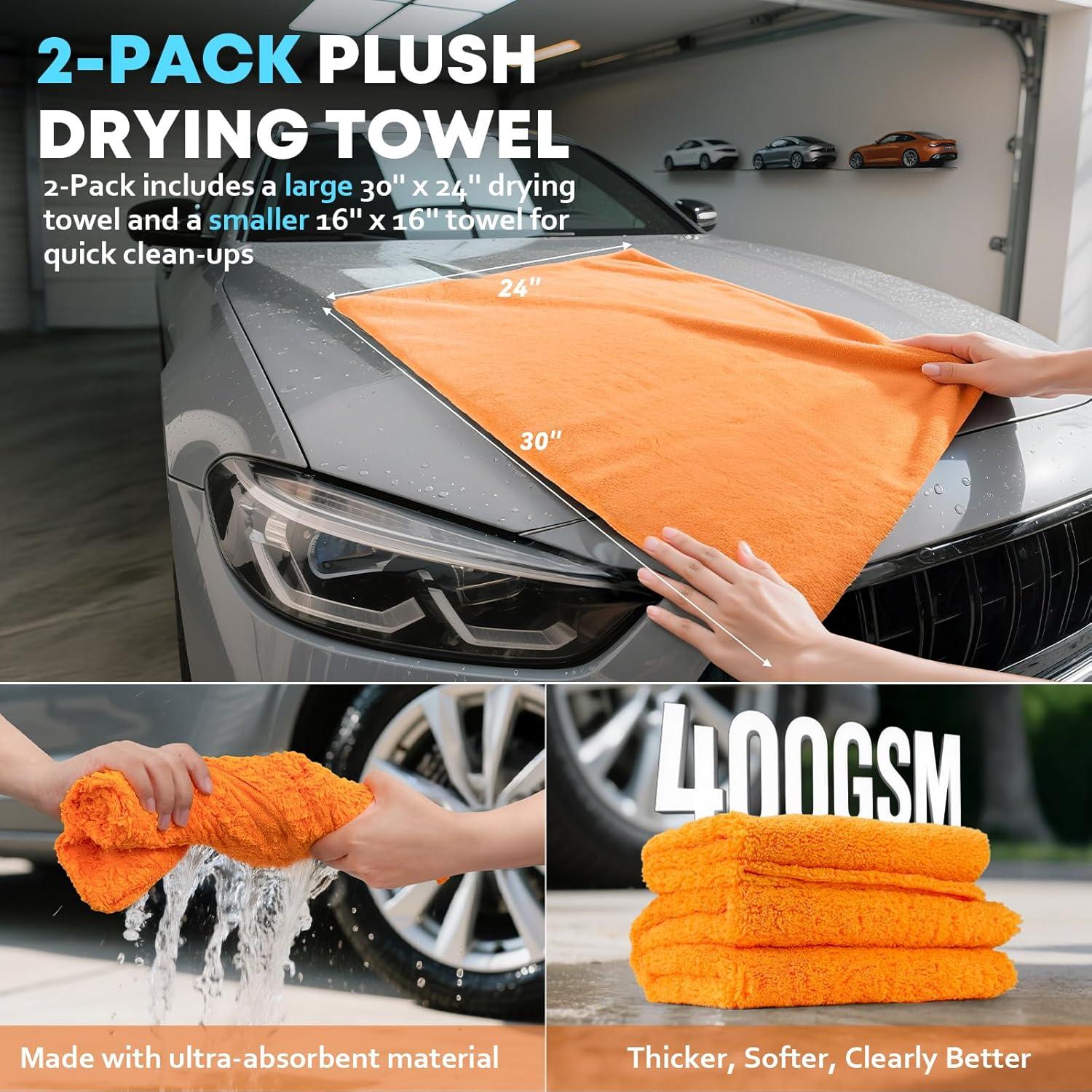 Kit de limpieza de automóviles VCANENERGY con aspiradora 10000Pa